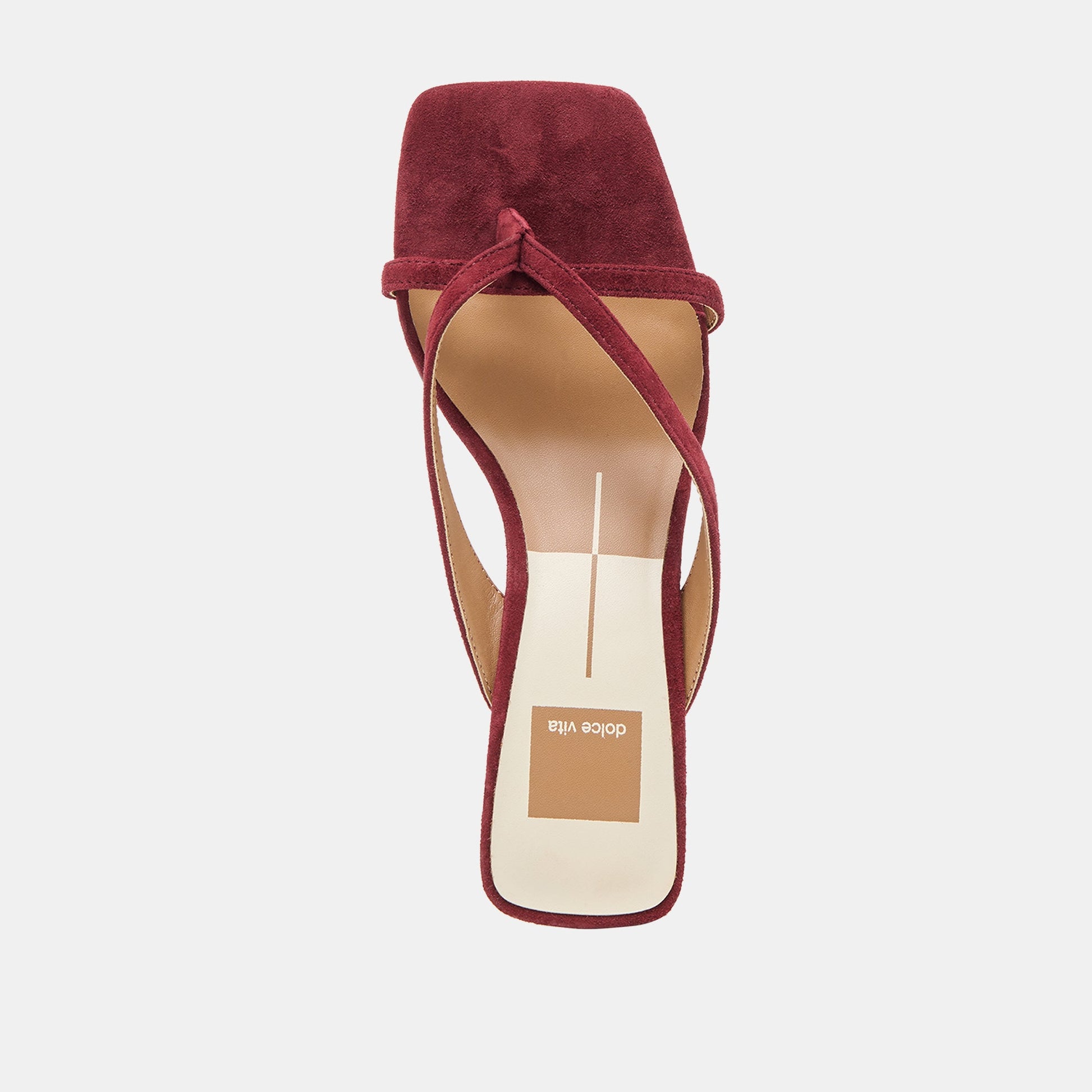Brevel Oxblood Suede Heels Dolce Vita Online