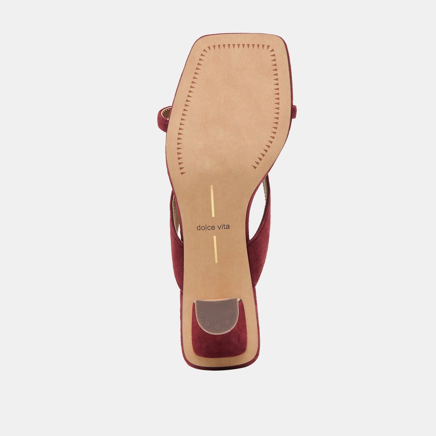 Brevel Oxblood Suede Heels Dolce Vita Online