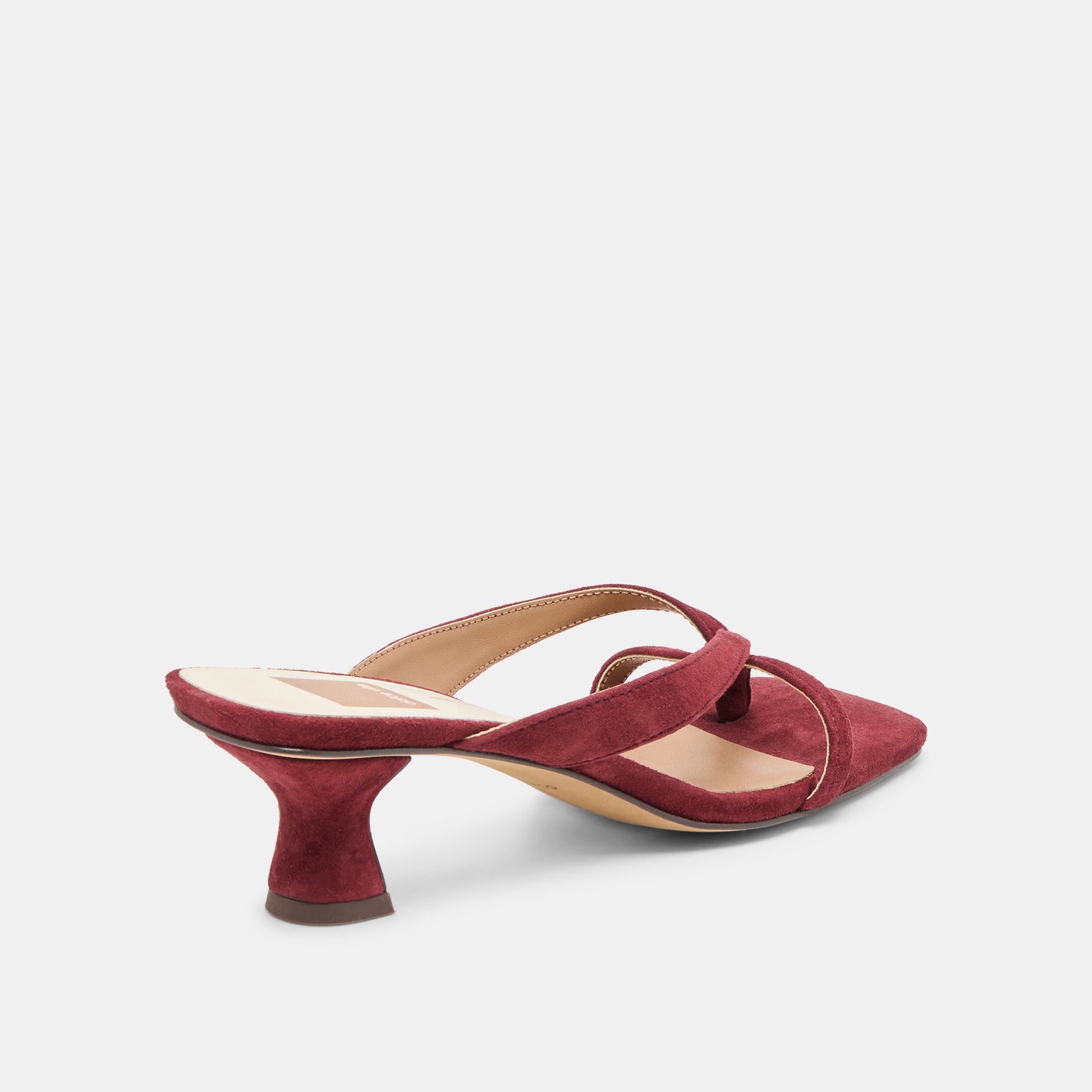 Brevel Oxblood Suede Heels Dolce Vita Online