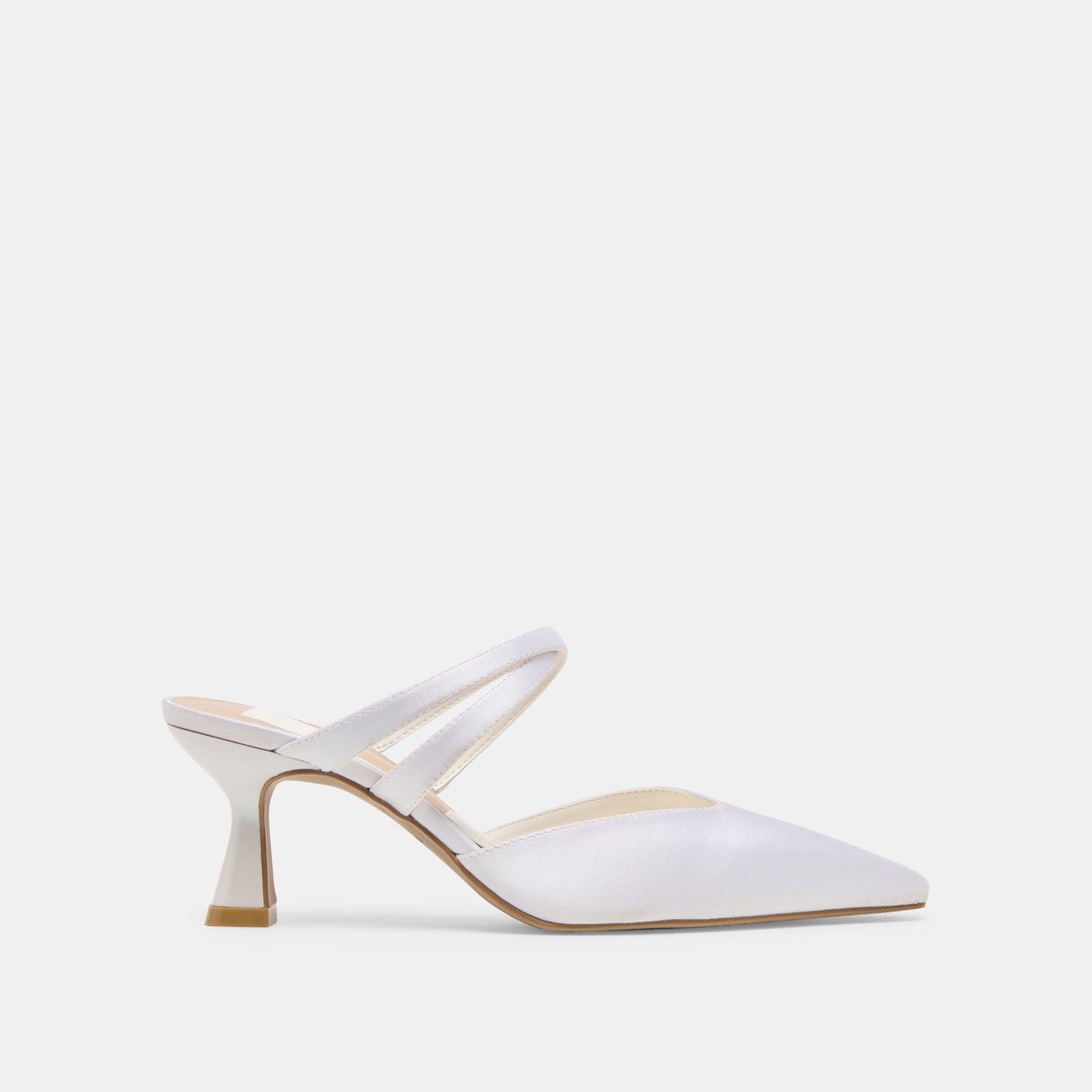 Linore True White Satin Heels Dolce Vita Sale
