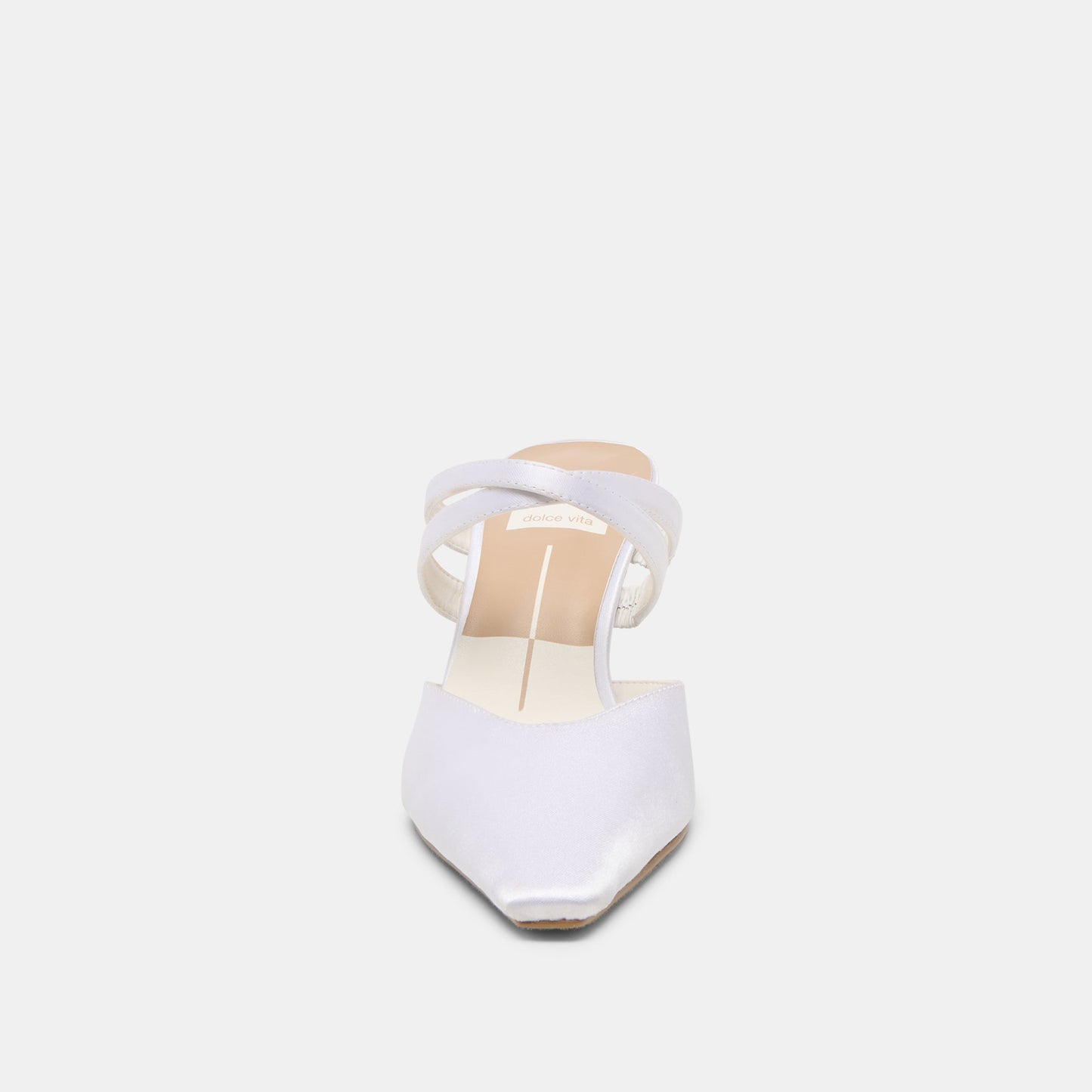 Linore True White Satin Heels Dolce Vita Sale