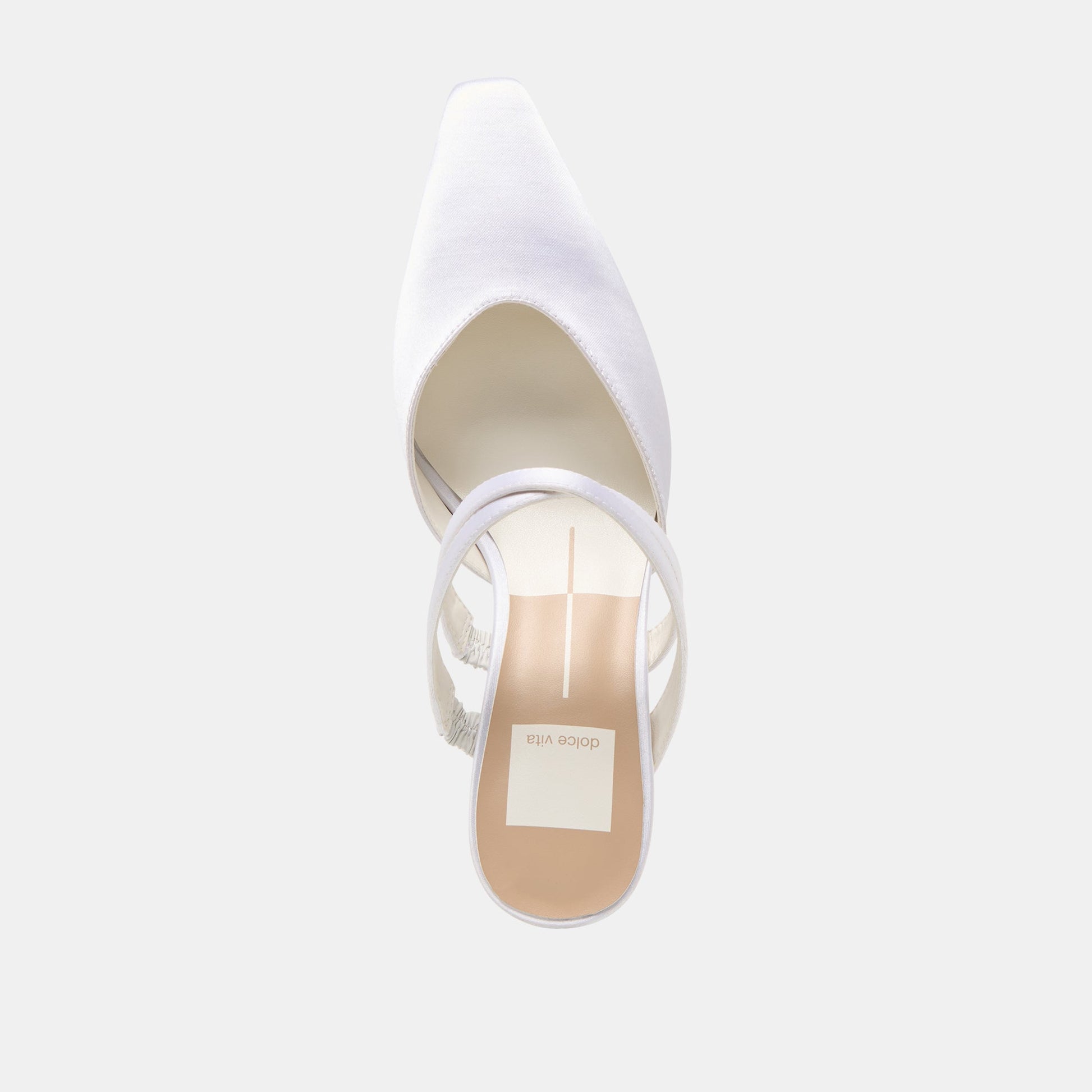 Linore True White Satin Heels Dolce Vita Sale