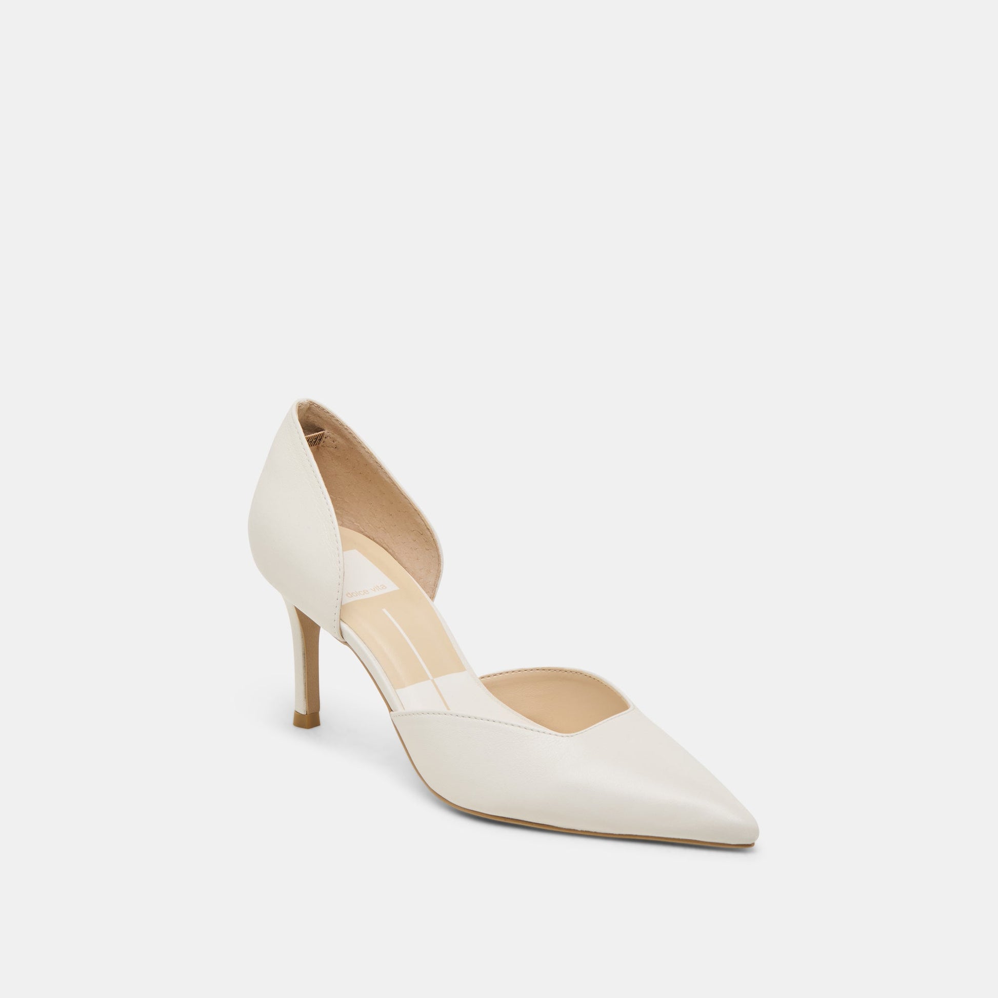 ELOY HEELS WHITE LEATHER
 – Dolce Vita Dolce Vita On sale