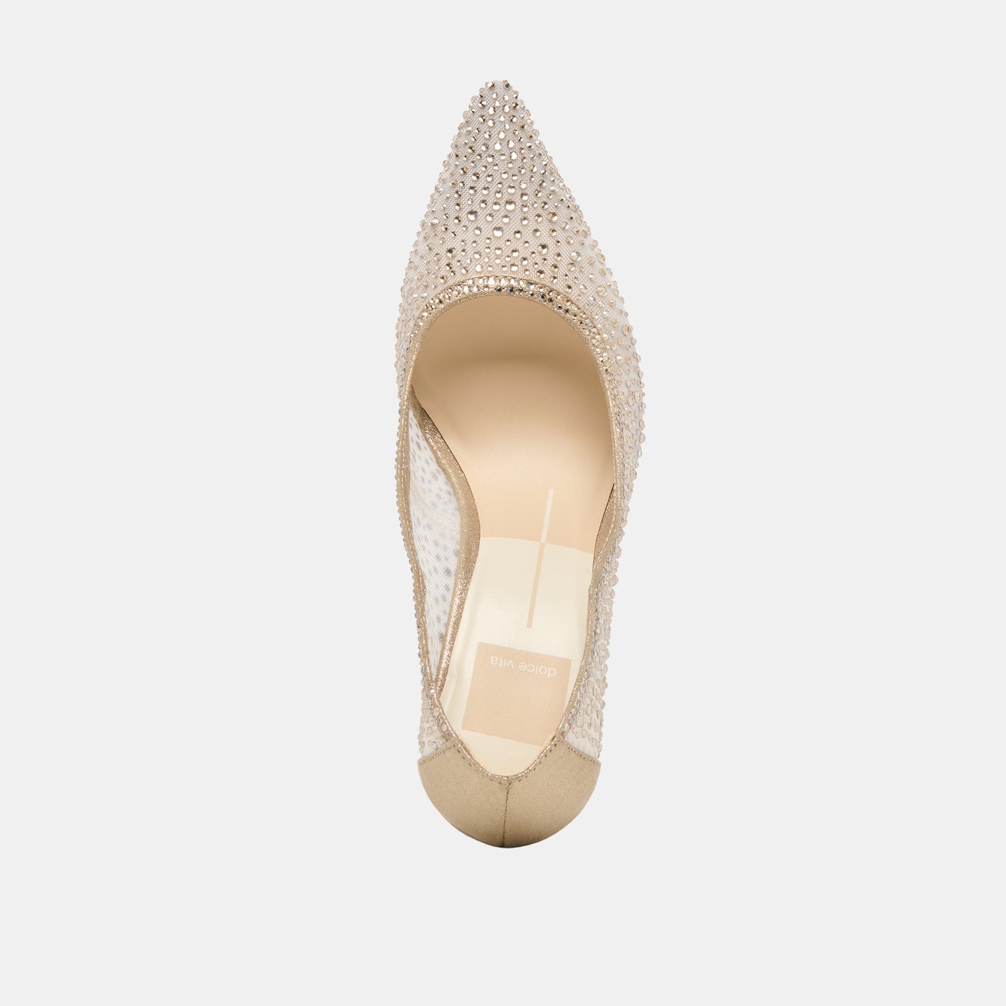 Kashe Crystal Lt Gold Mesh Heels Dolce Vita For sale