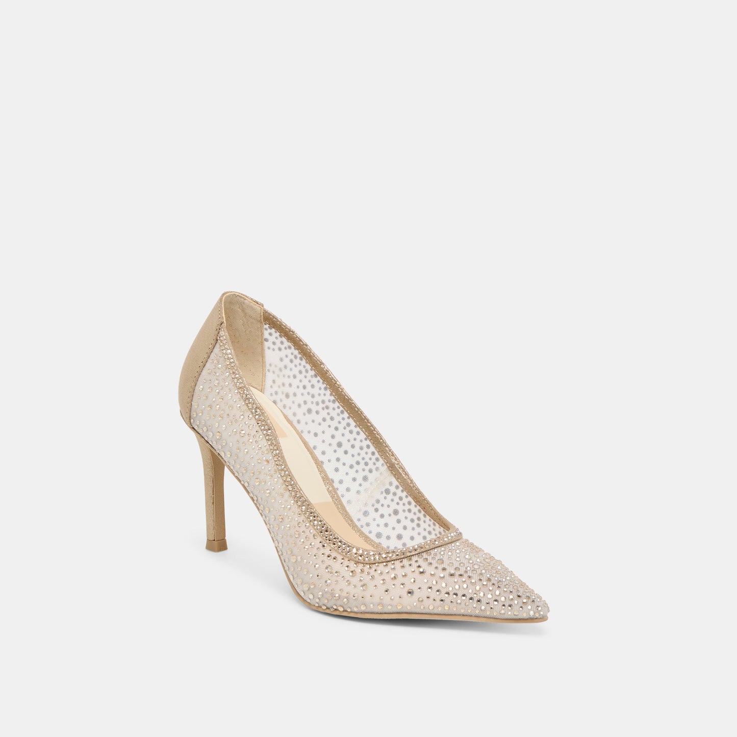 Kashe Crystal Lt Gold Mesh Heels Dolce Vita For sale