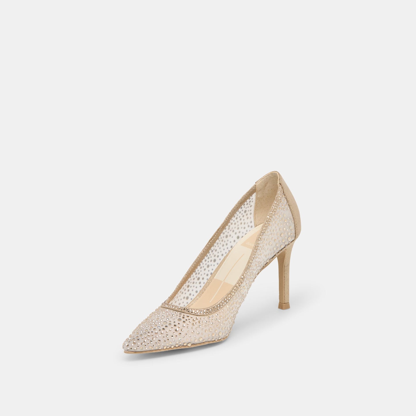 Kashe Crystal Lt Gold Mesh Heels Dolce Vita For sale