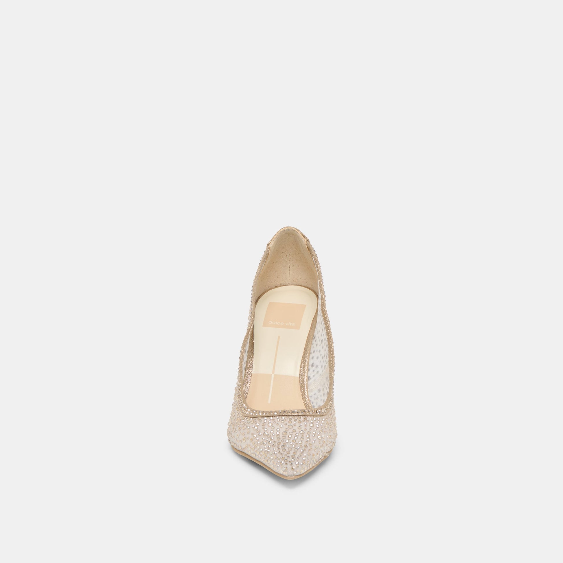 Kashe Crystal Lt Gold Mesh Heels Dolce Vita For sale