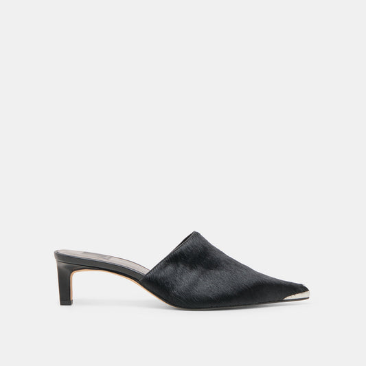 Lexy Nero Calf Hair Heels Dolce Vita us