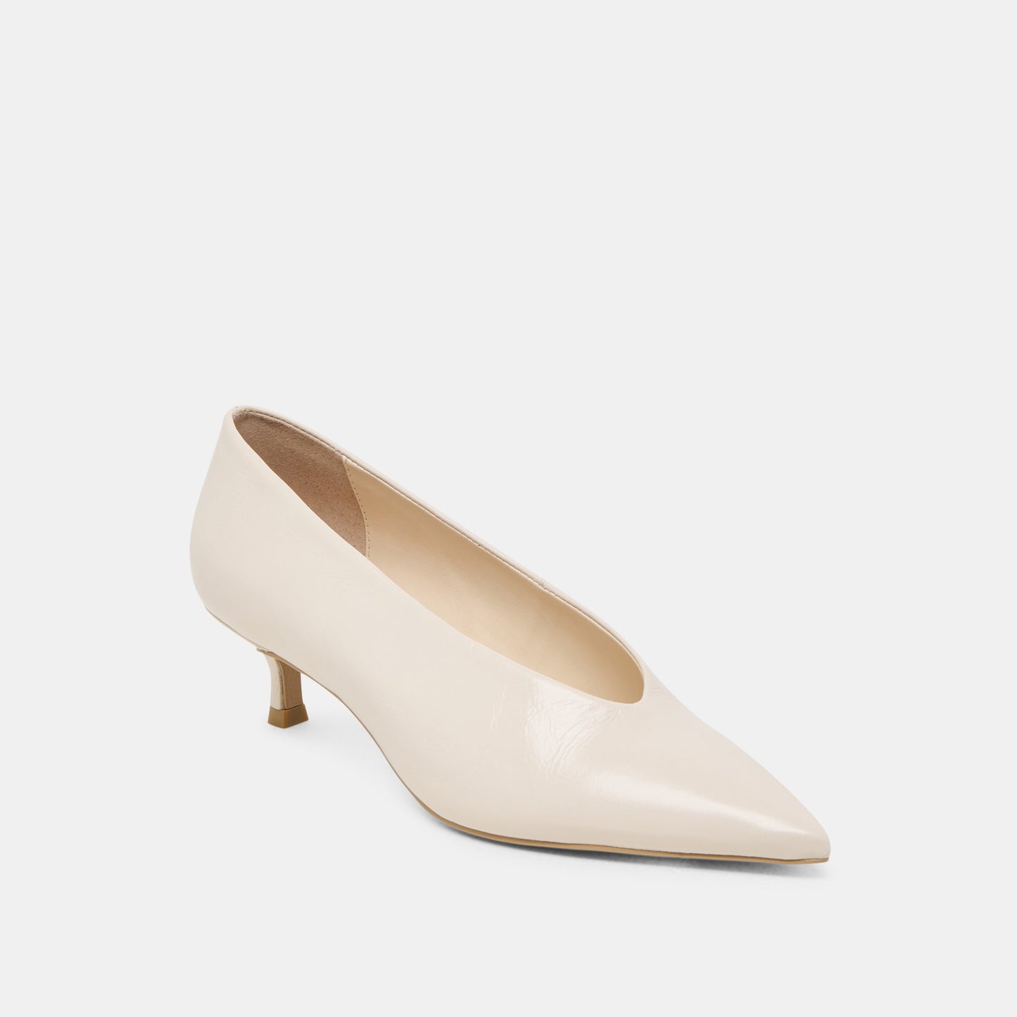 ALWYN HEELS BONE CRINKLE PATENT
 – Dolce Vita Dolce Vita Discount