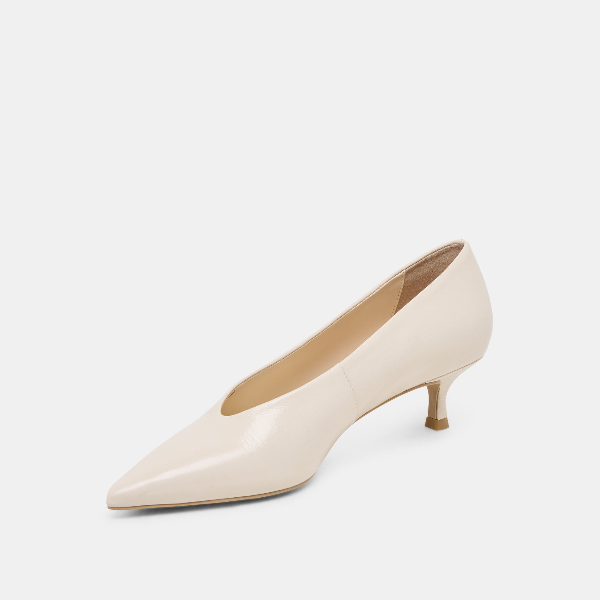 ALWYN HEELS BONE CRINKLE PATENT
 – Dolce Vita Dolce Vita Discount