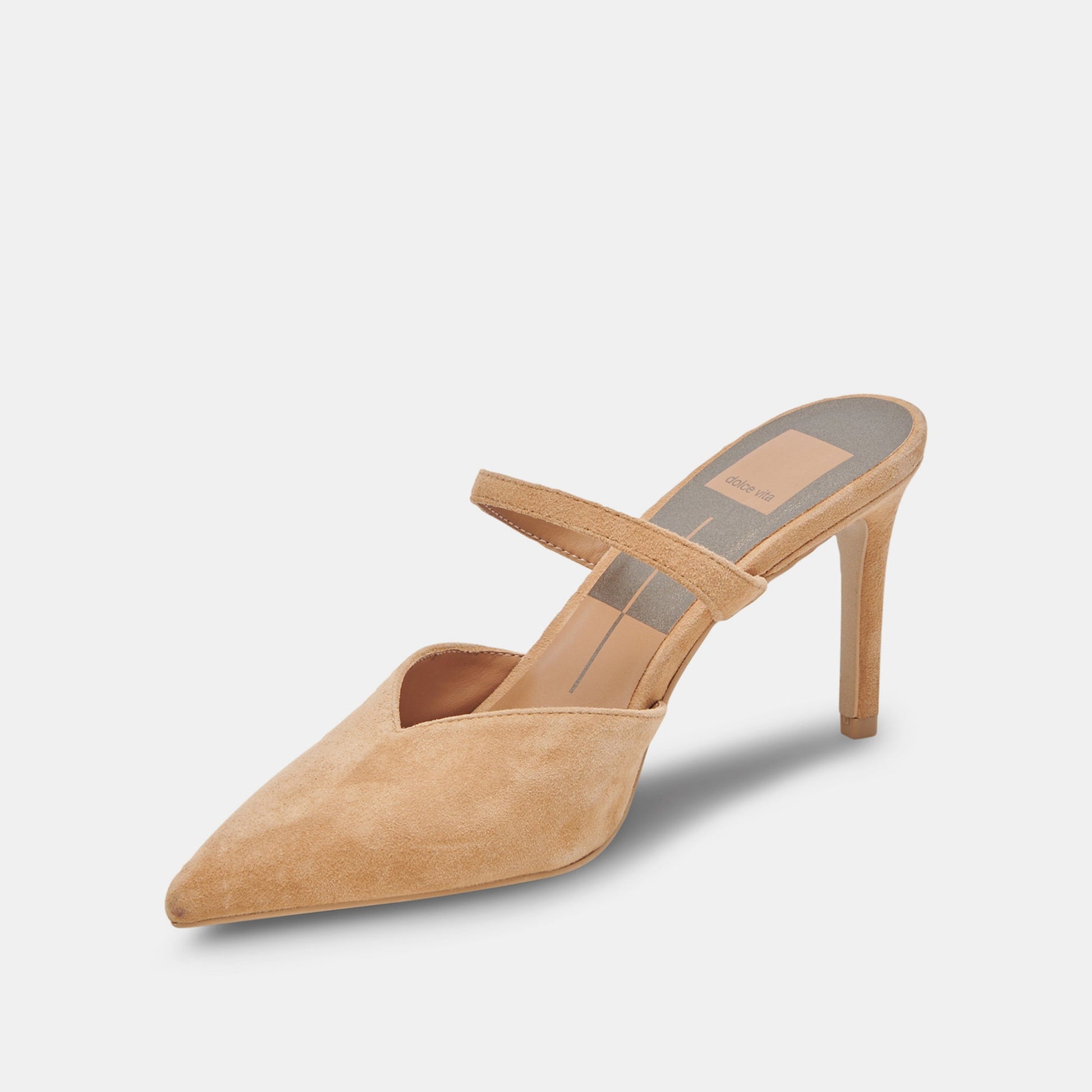 KANIKA WIDE HEELS TAN SUEDE
 – Dolce Vita Dolce Vita Sale