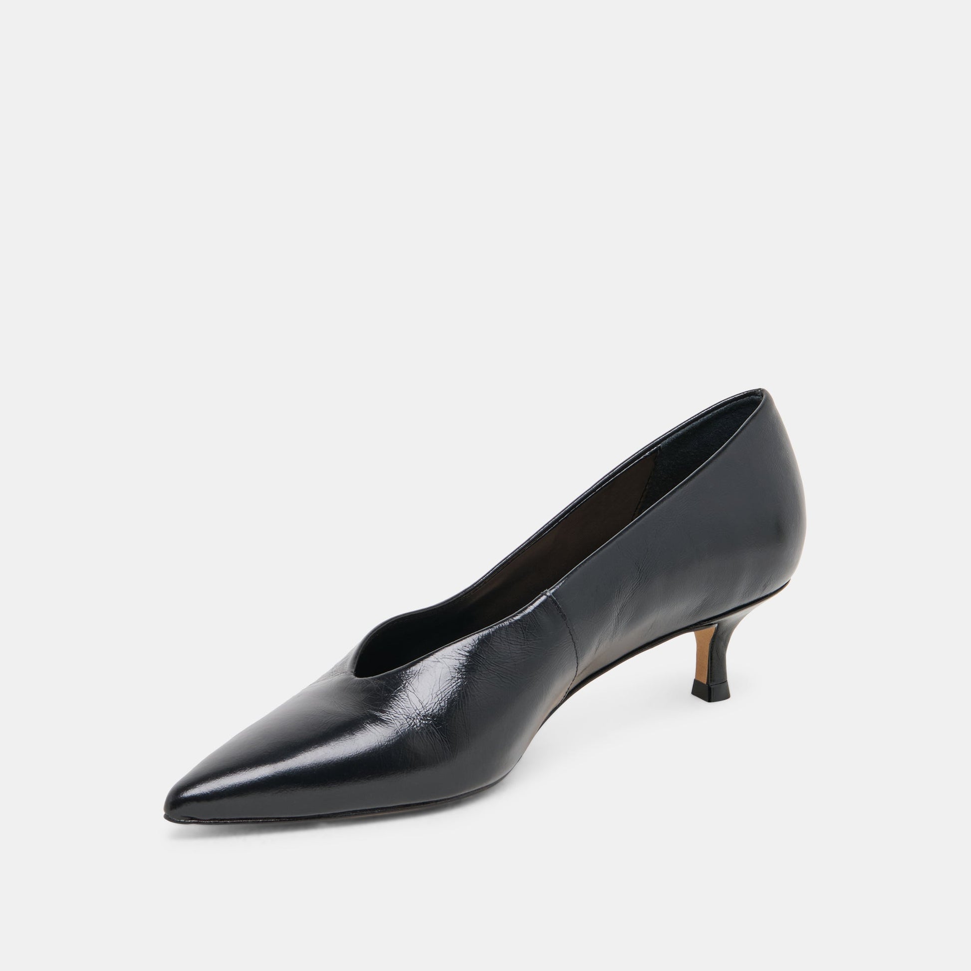 ALWYN HEELS MIDNIGHT CRINKLE PATENT
 – Dolce Vita Dolce Vita Outlet