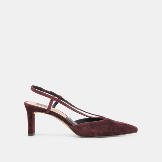 Ginay Mulberry Suede Heels Dolce Vita On sale