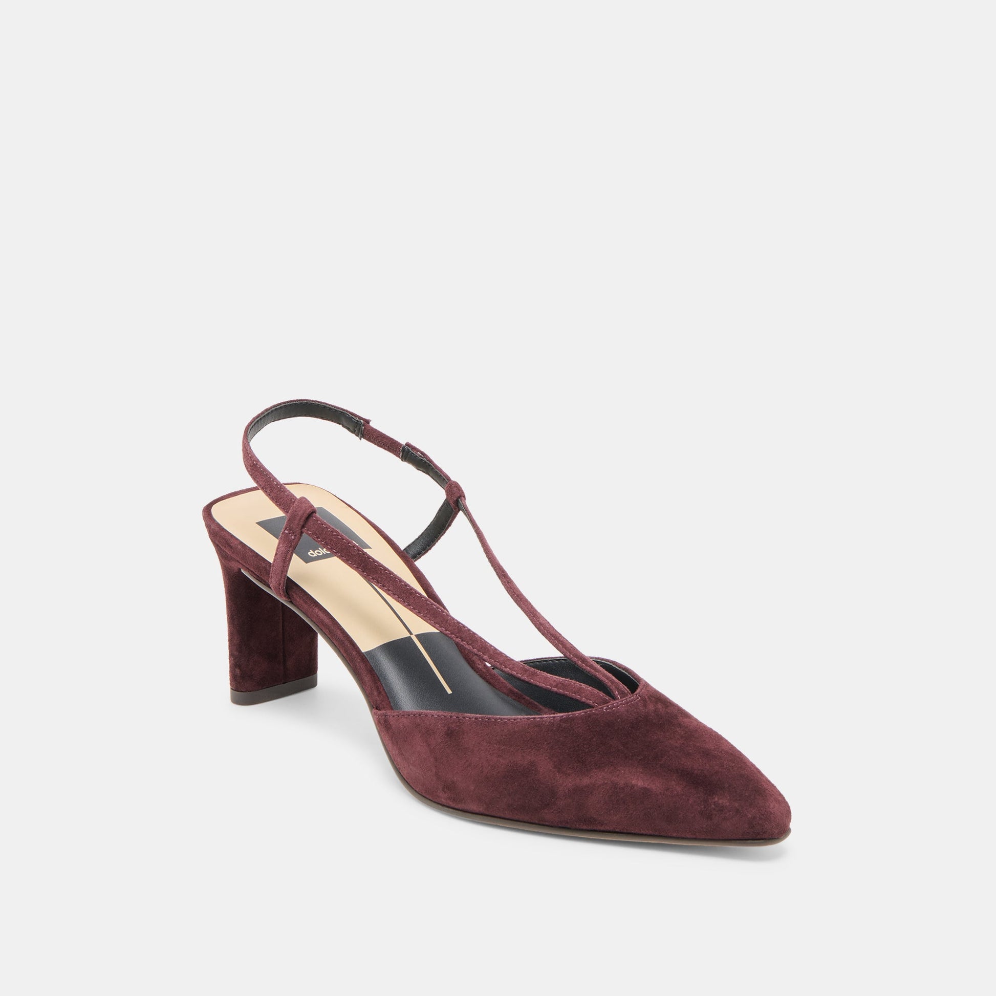 Ginay Mulberry Suede Heels Dolce Vita On sale