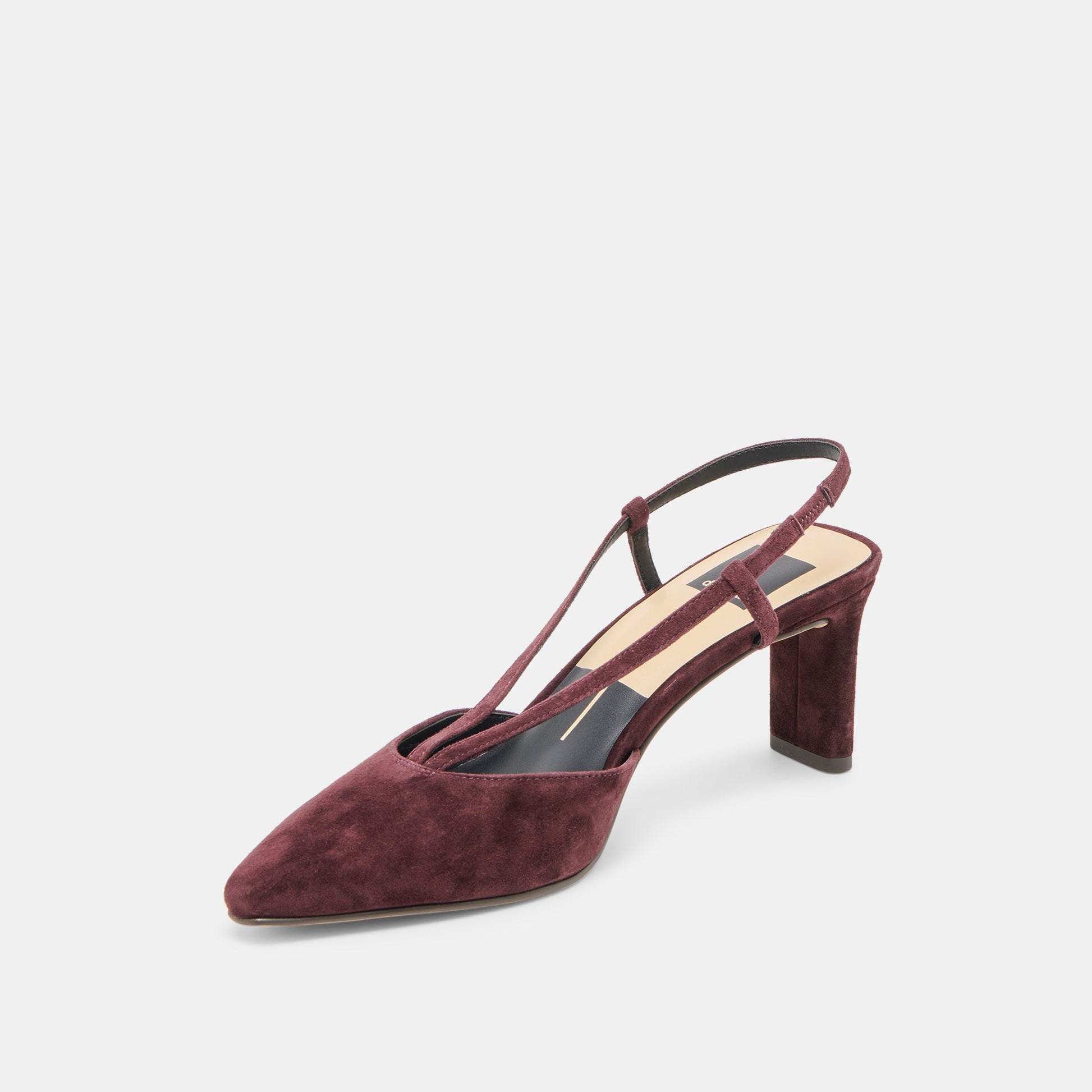 Ginay Mulberry Suede Heels Dolce Vita On sale