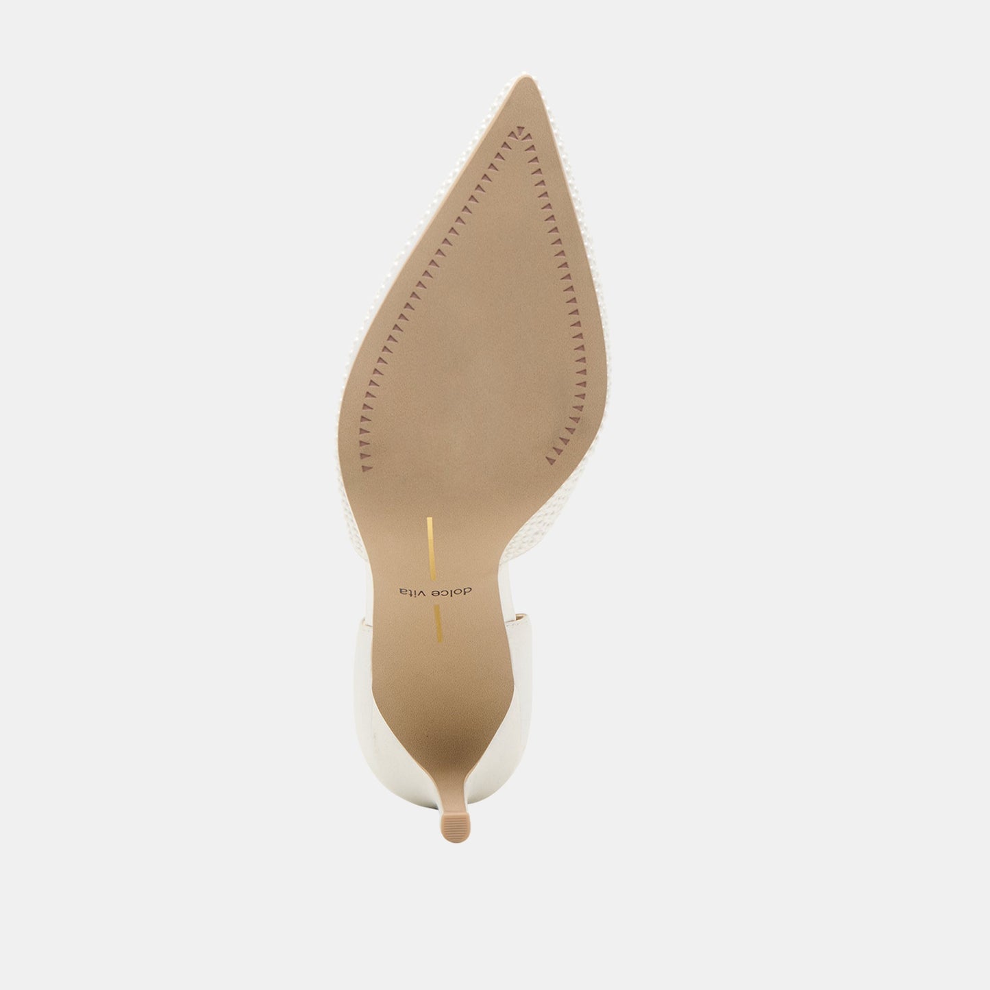 Eloy Pearl Off White Satin Heels Dolce Vita For sale