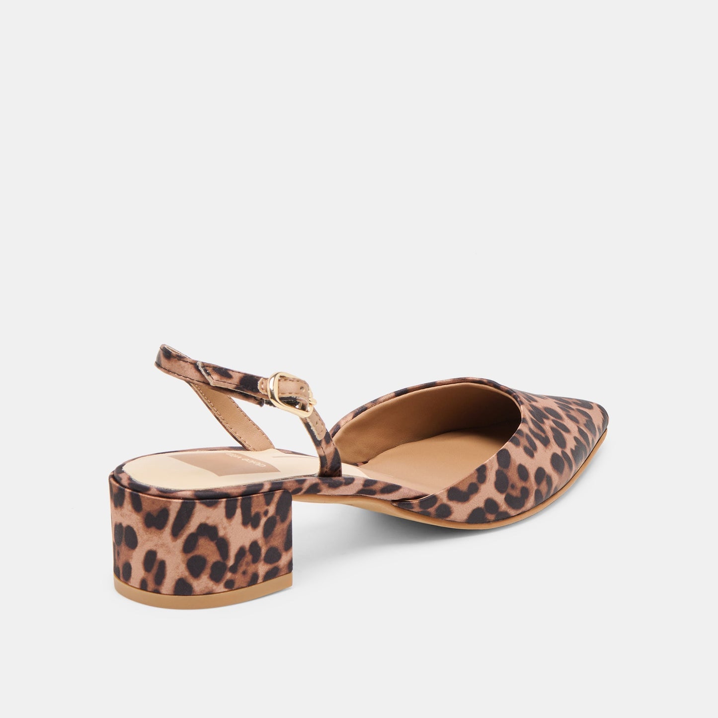 Carel Dk Leopard Satin Heels Dolce Vita us