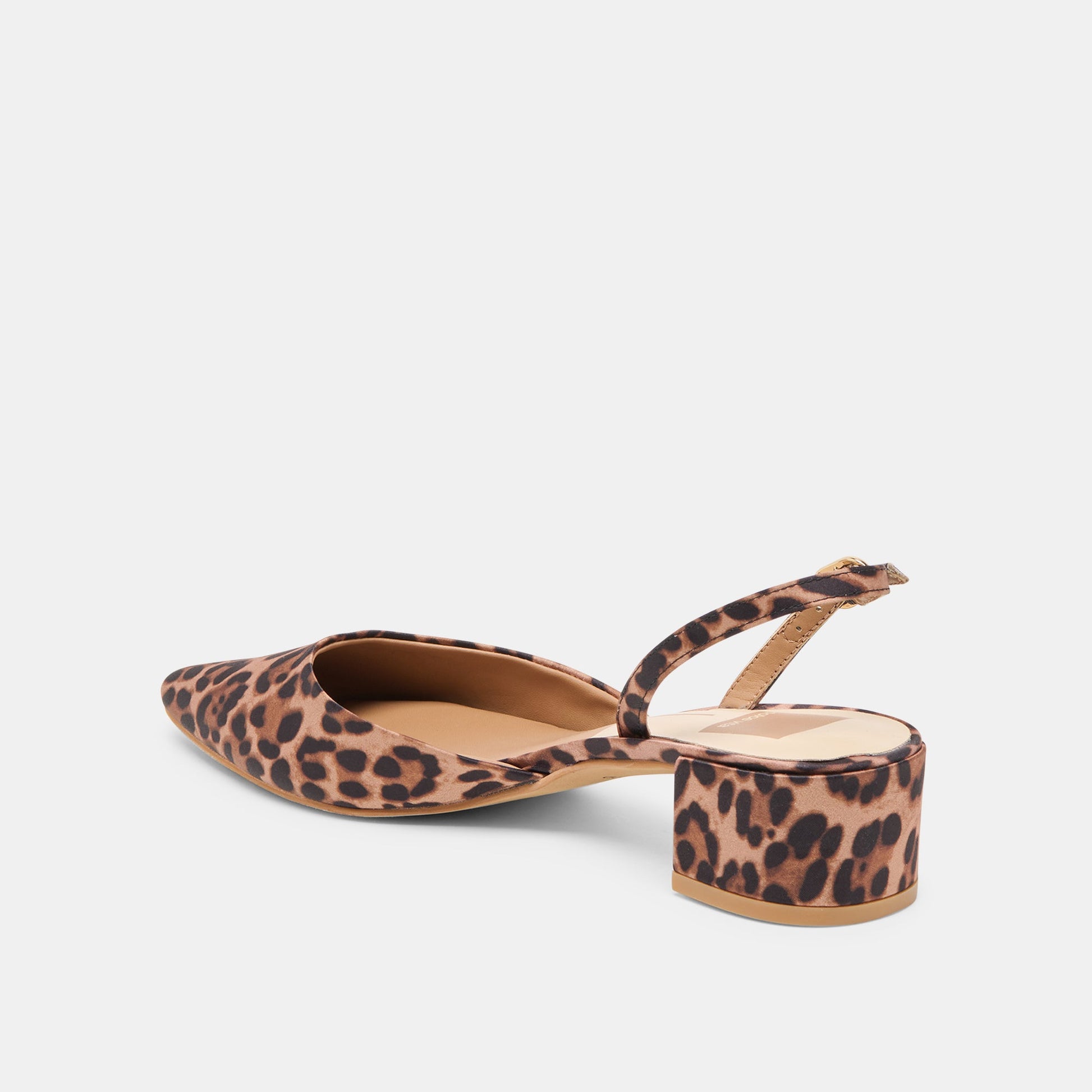 Carel Dk Leopard Satin Heels Dolce Vita us