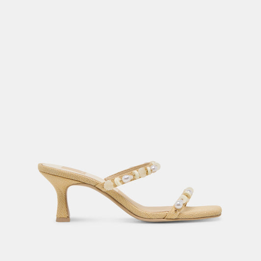 GRASON HEELS LT NATURAL RAFFIA
 – Dolce Vita Dolce Vita New