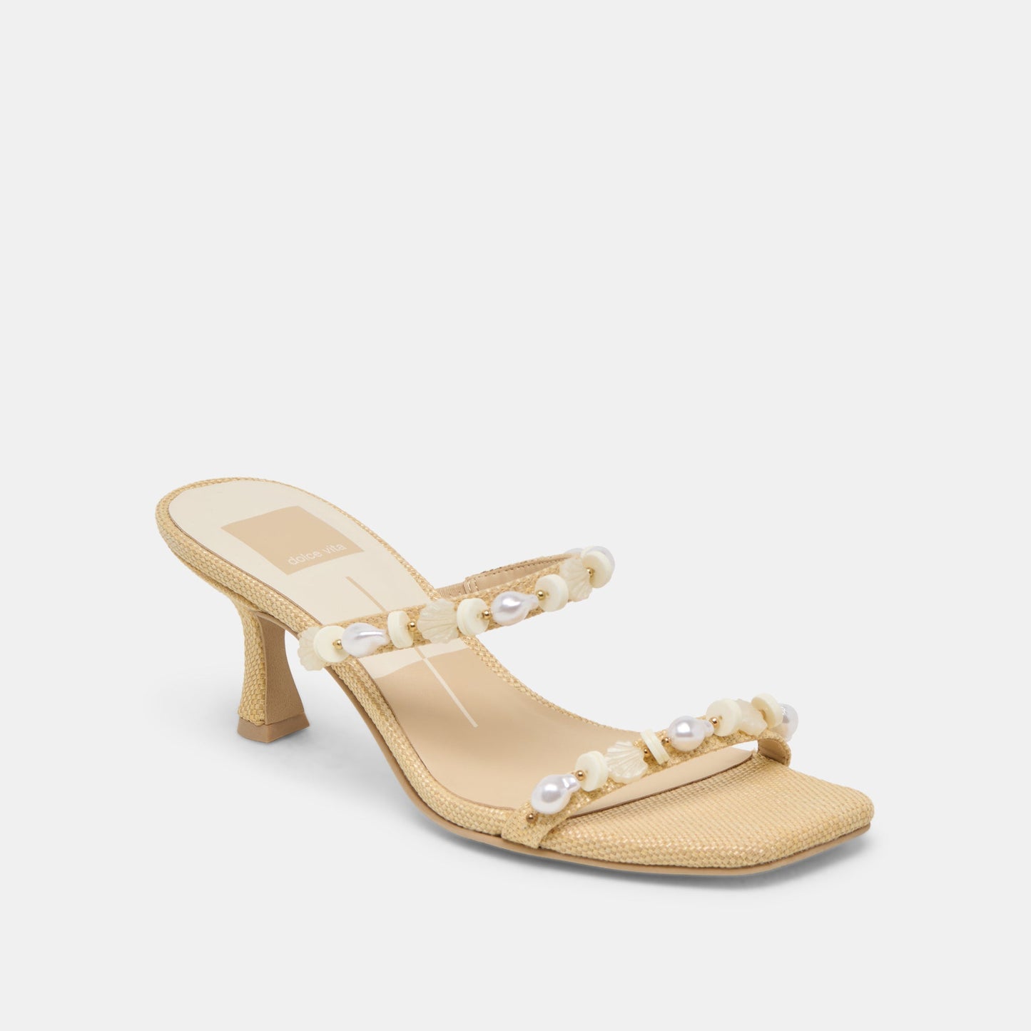 GRASON HEELS LT NATURAL RAFFIA
 – Dolce Vita Dolce Vita New