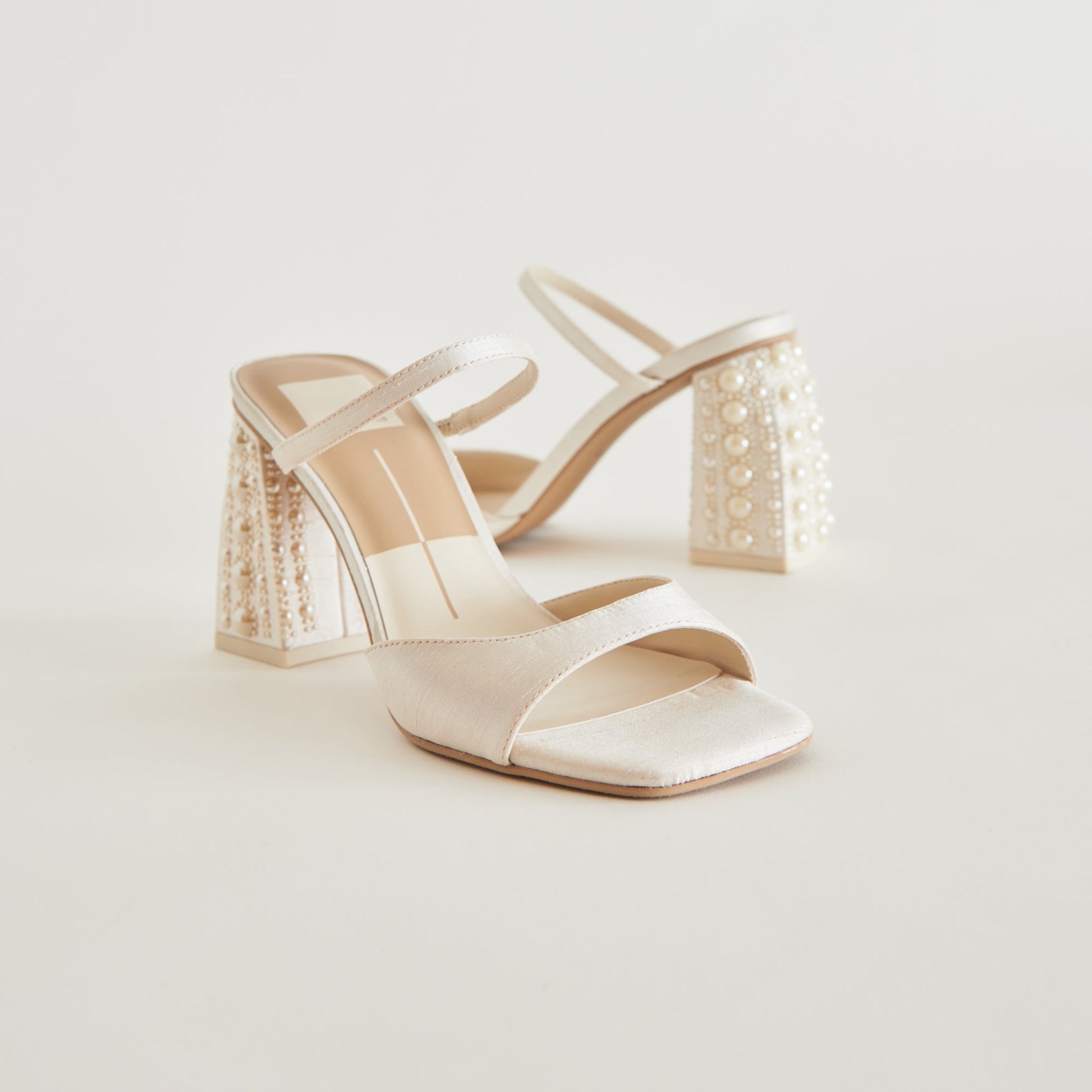 JEMMY PEARL HEELS VANILLA SILK
 – Dolce Vita Dolce Vita Discount