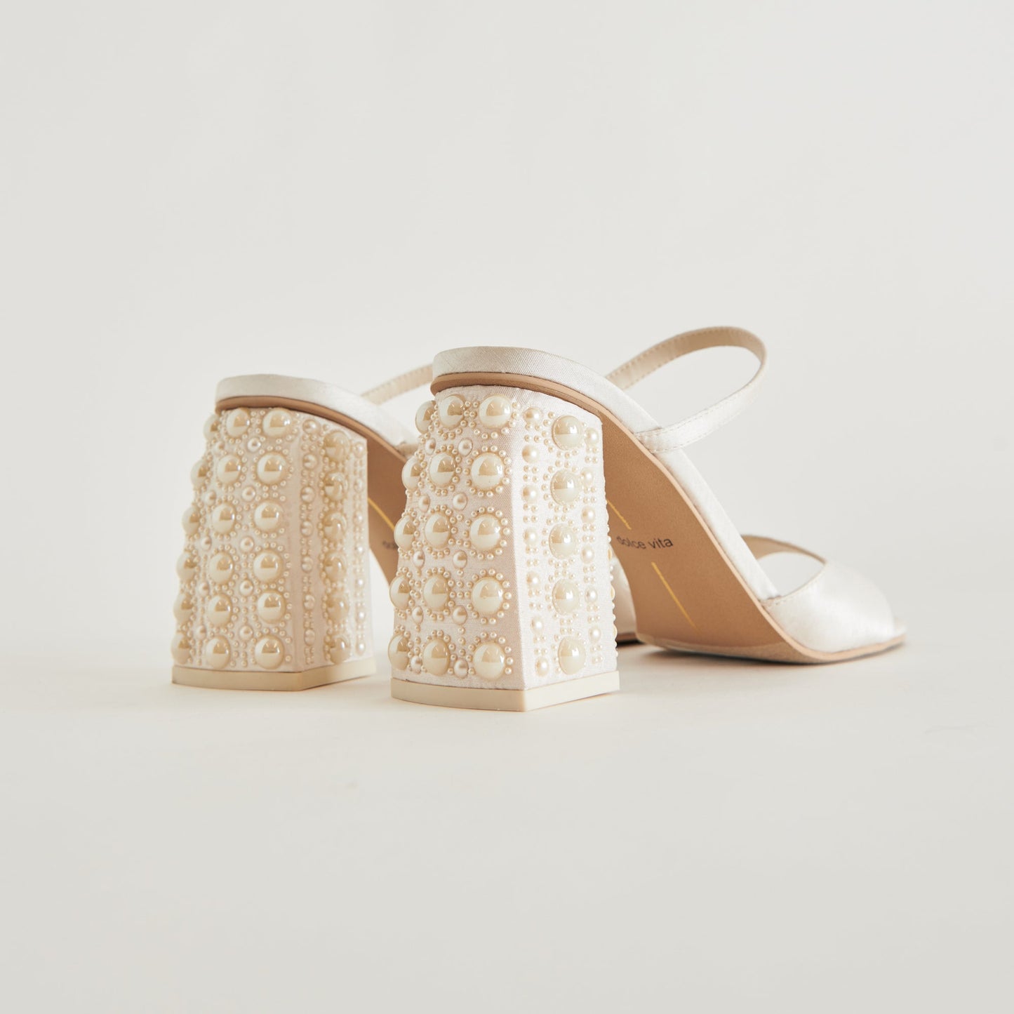 JEMMY PEARL HEELS VANILLA SILK
 – Dolce Vita Dolce Vita Discount