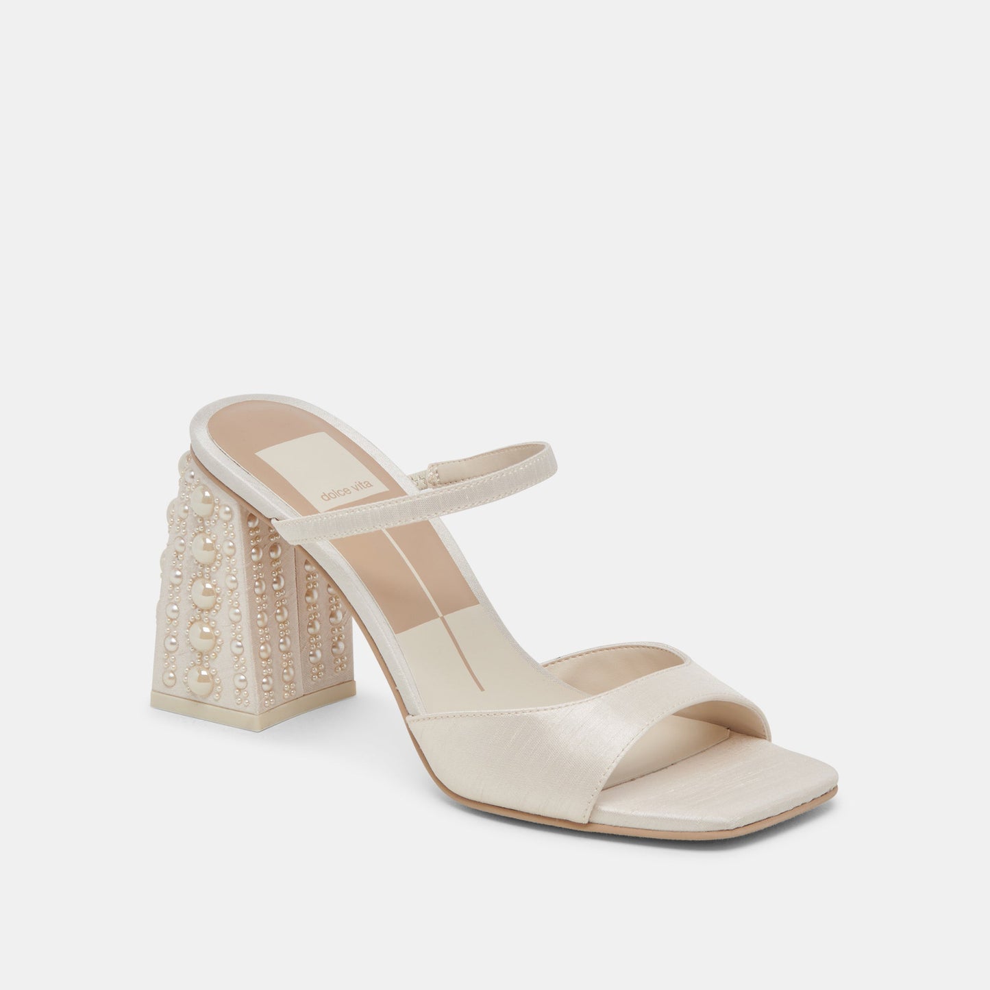 JEMMY PEARL HEELS VANILLA SILK
 – Dolce Vita Dolce Vita Discount