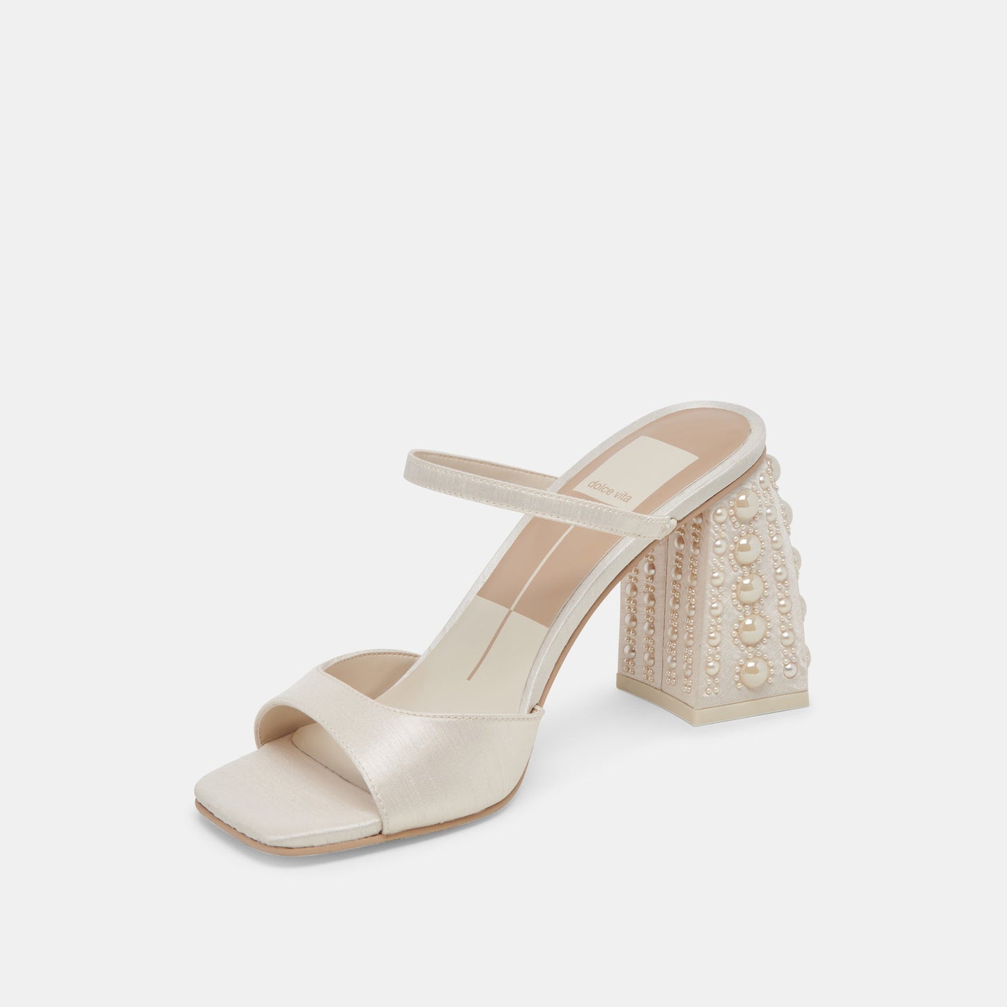 JEMMY PEARL HEELS VANILLA SILK
 – Dolce Vita Dolce Vita Discount