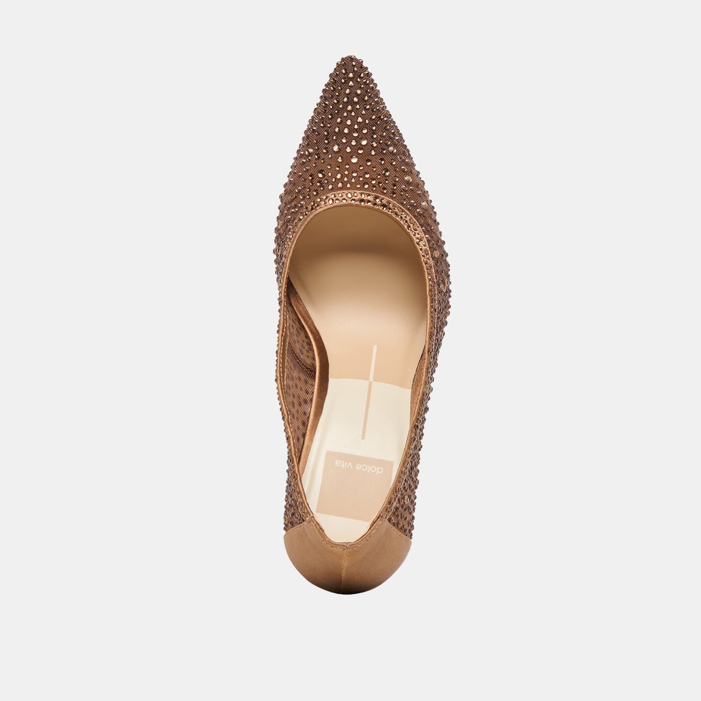 Kashe Crystal Mid Brown Mesh Heels Dolce Vita Online