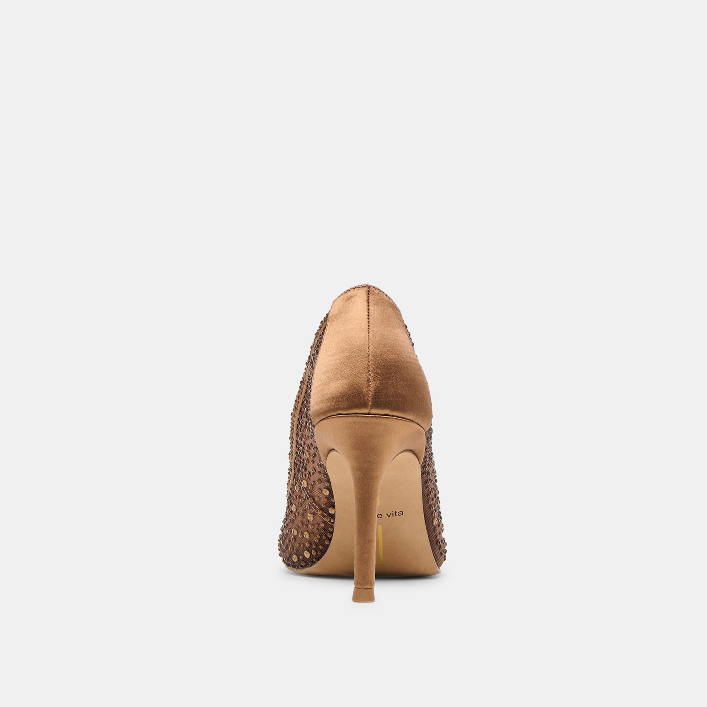 Kashe Crystal Mid Brown Mesh Heels Dolce Vita Online