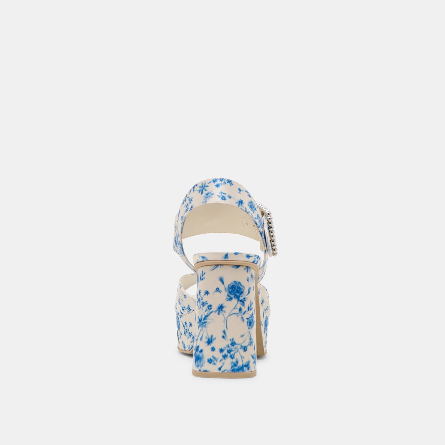 Bobby Pearl Blue Floral Satin Heels Dolce Vita For sale