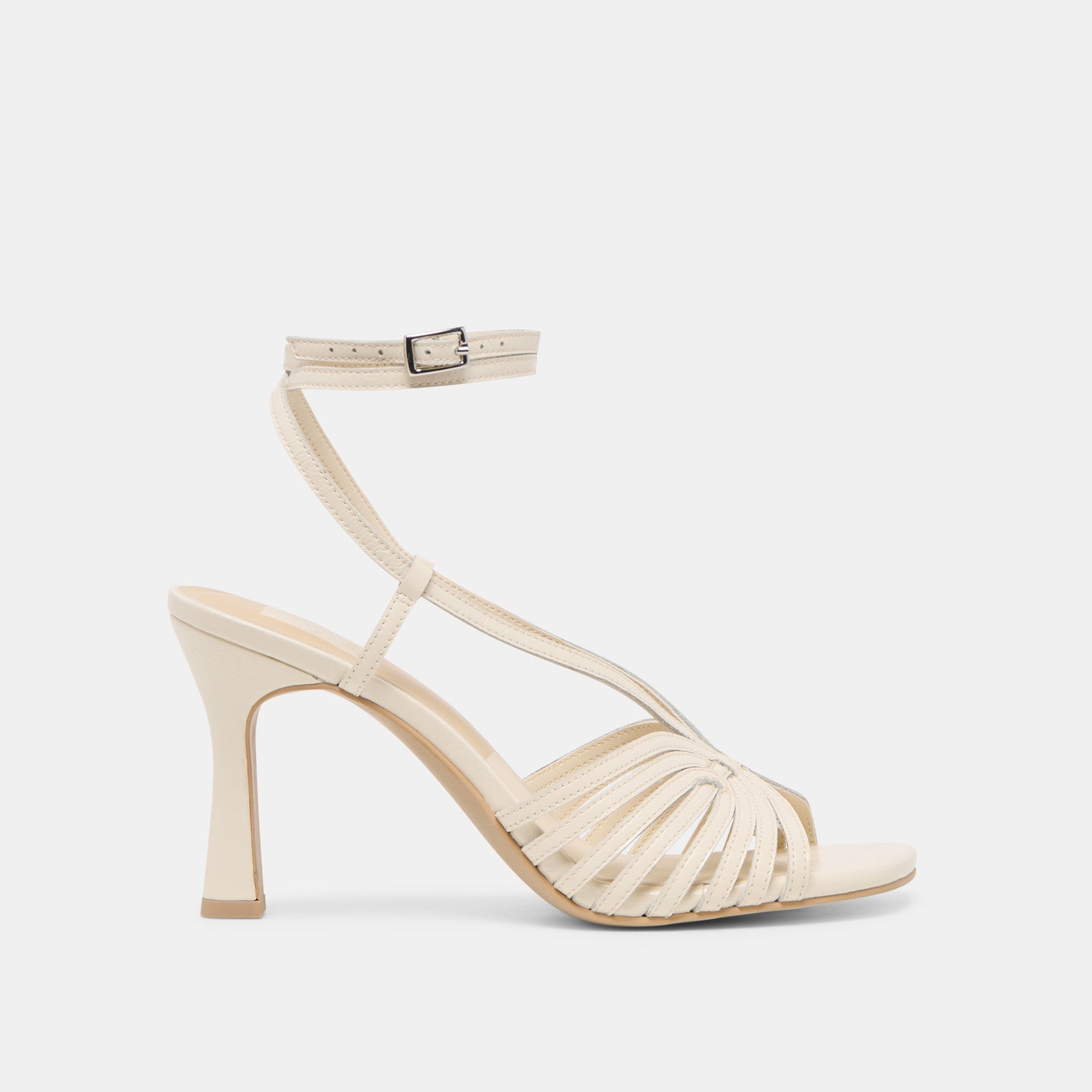 Nivana Off White Crinkle Patent Heels Dolce Vita us