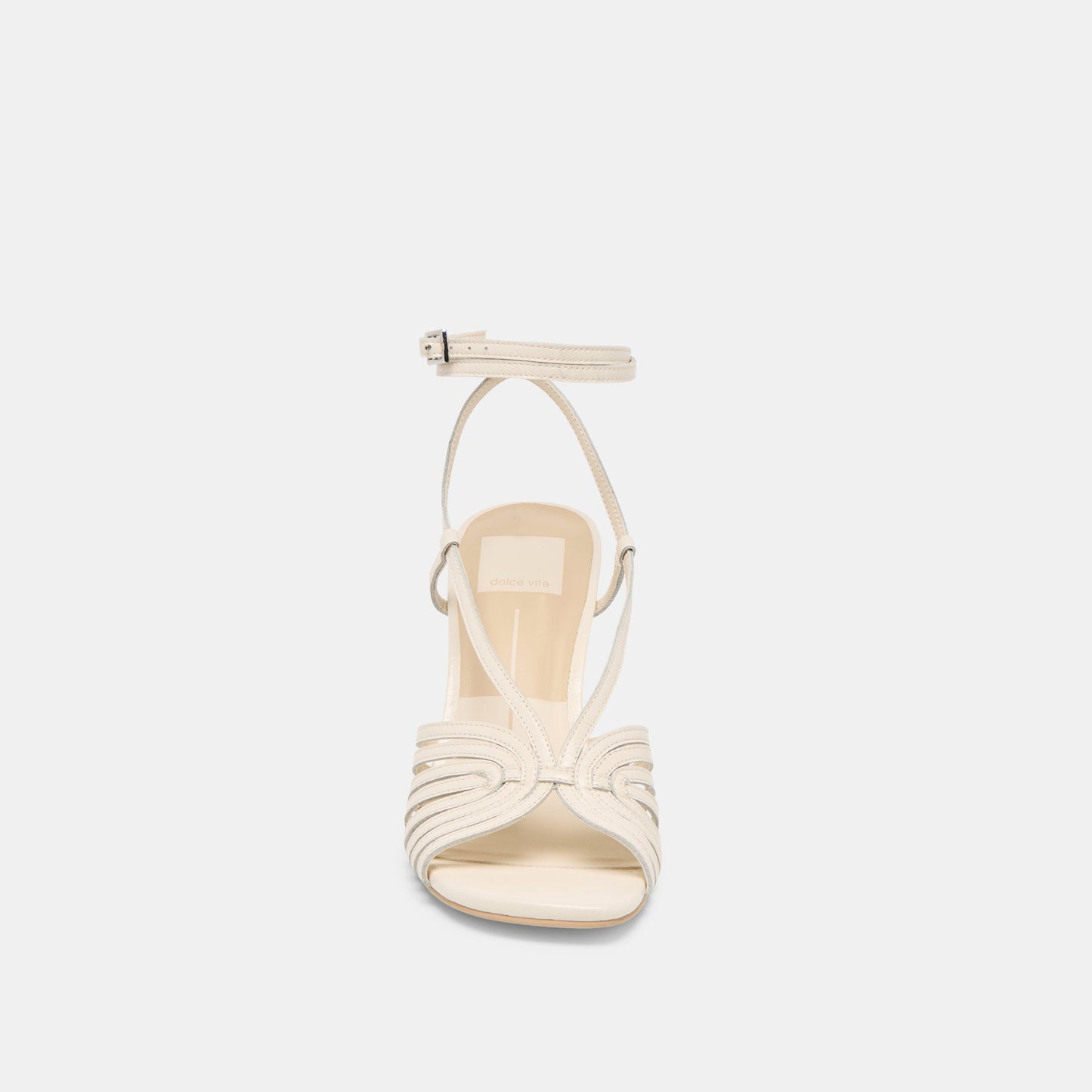 Nivana Off White Crinkle Patent Heels Dolce Vita us