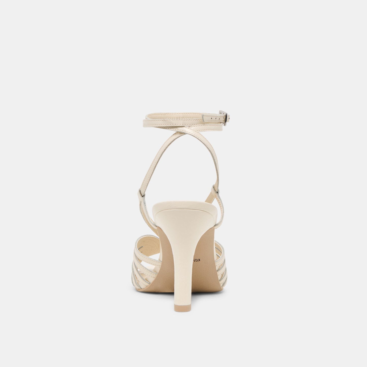 Nivana Off White Crinkle Patent Heels Dolce Vita us