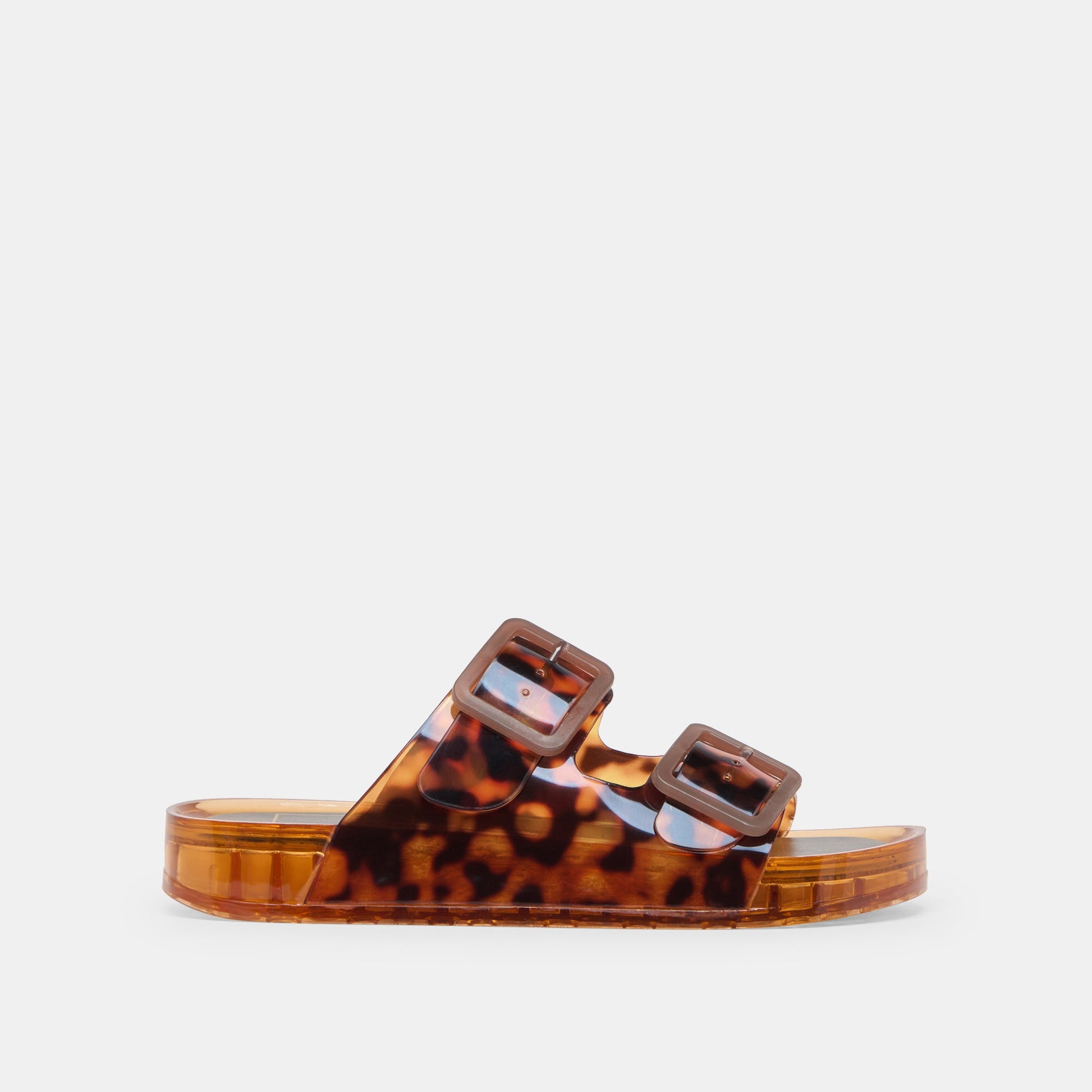 Julio Tortoise Vinyl Sandals Dolce Vita New