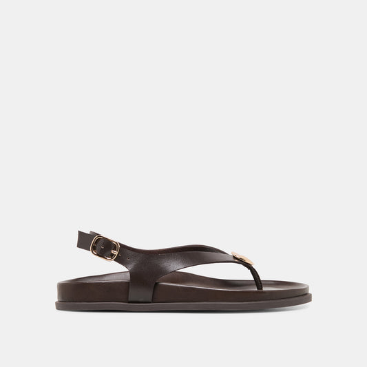 Jony Dk Brown Leather Sandals Dolce Vita Online