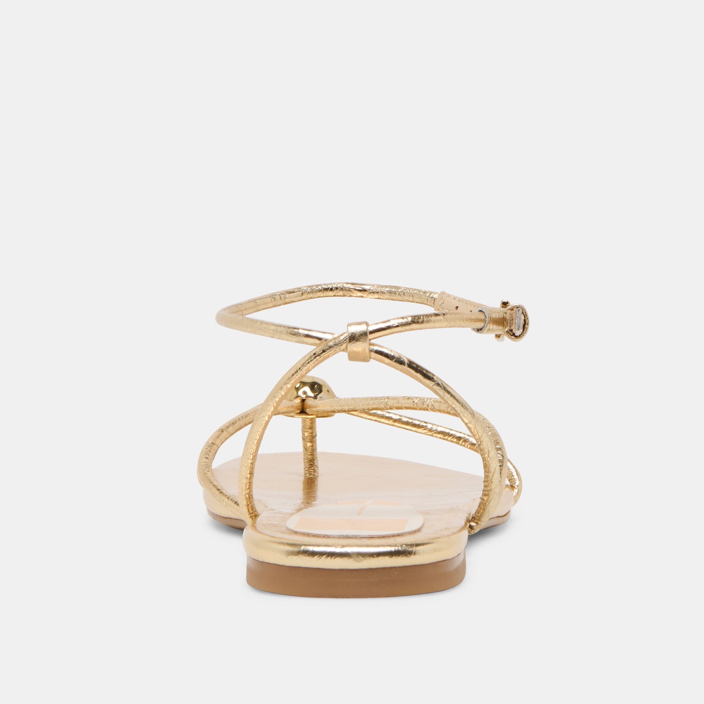 Kenley Gold Leather Sandals Dolce Vita Outlet