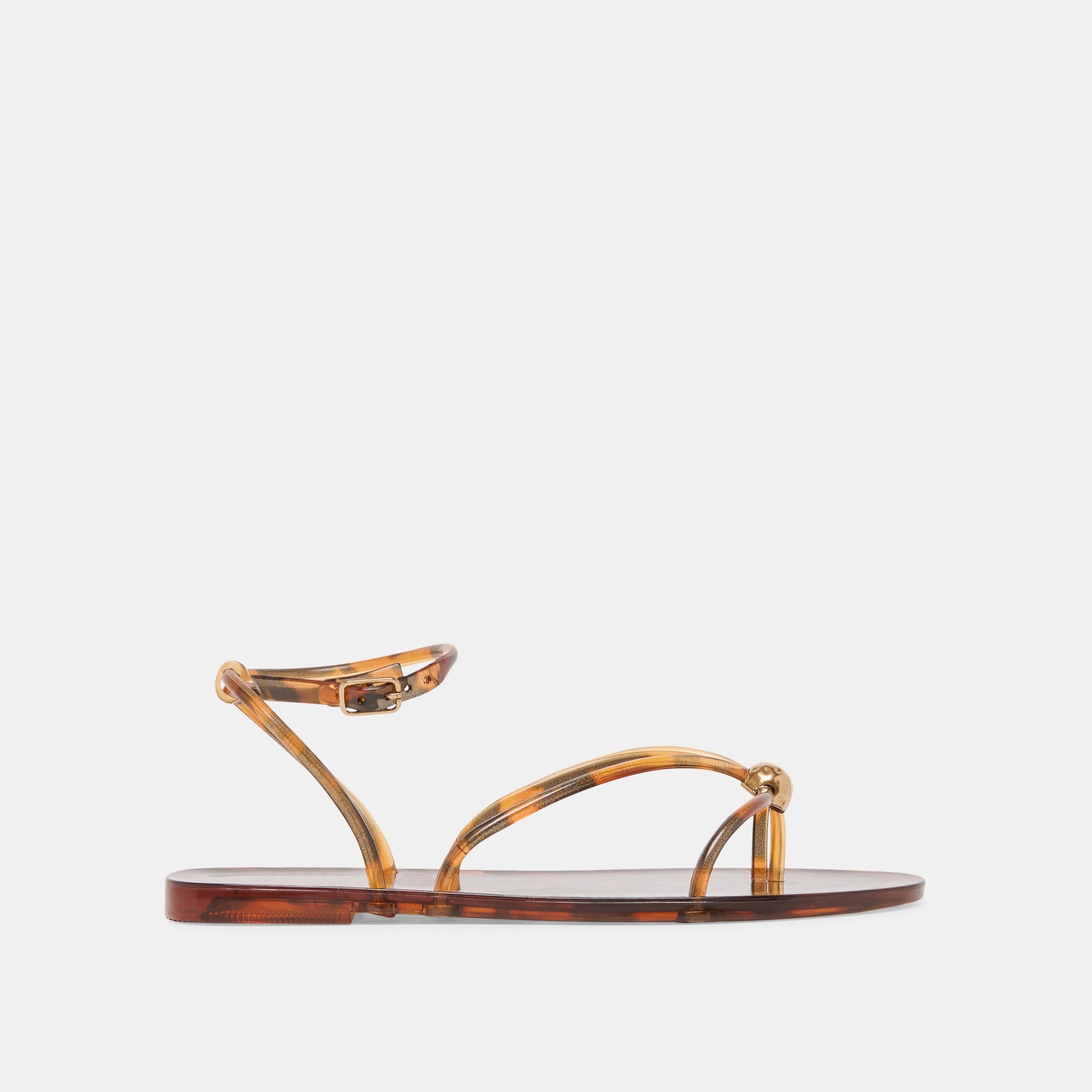 Kenley Vinyl Tortoise Jelly Sandals Dolce Vita For sale