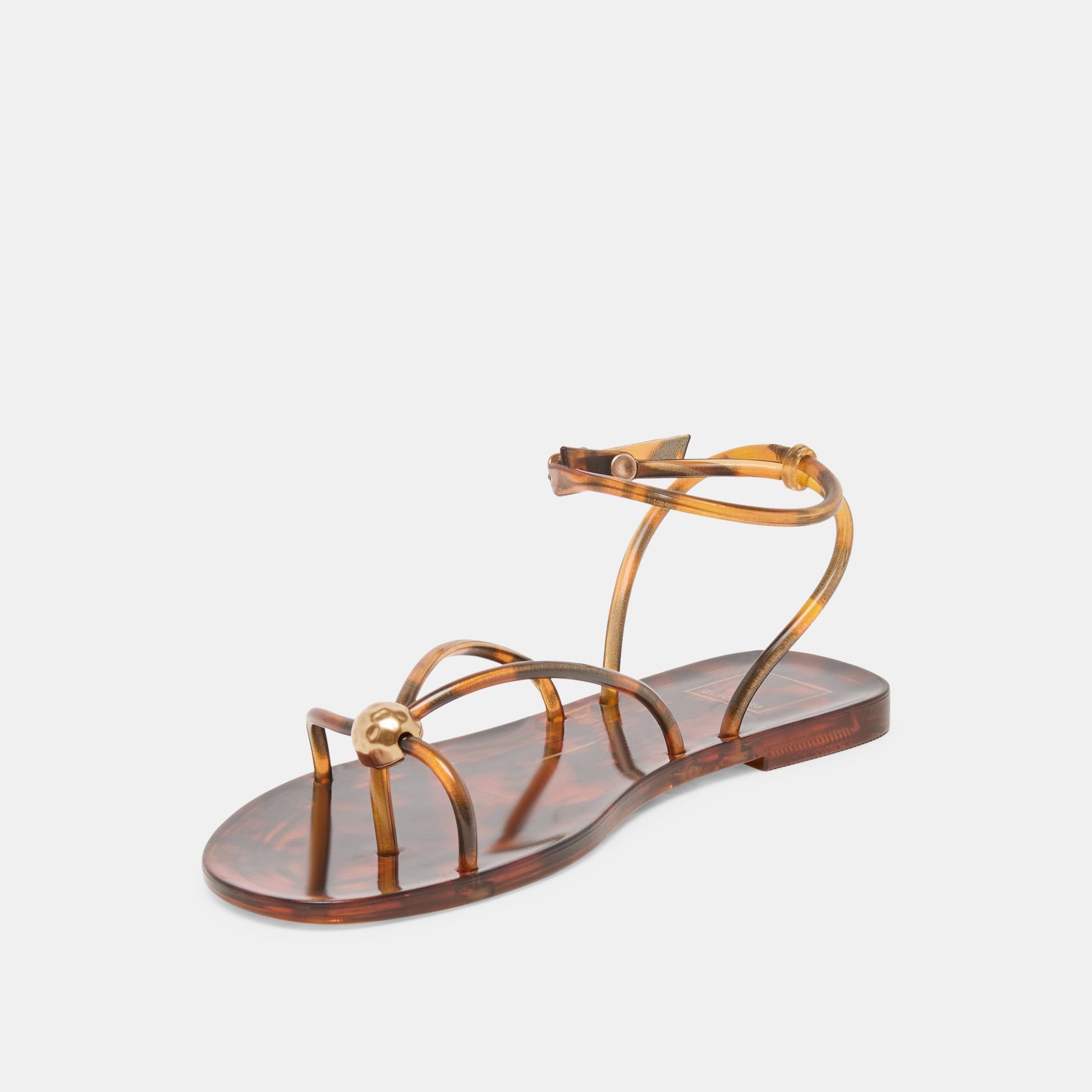 Kenley Vinyl Tortoise Jelly Sandals Dolce Vita For sale