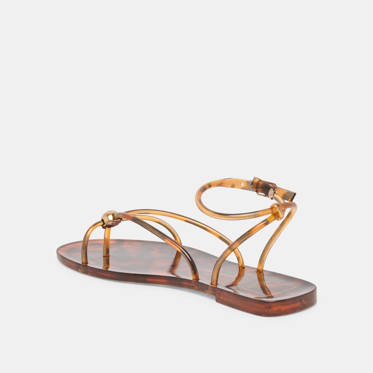 Kenley Vinyl Tortoise Jelly Sandals Dolce Vita For sale