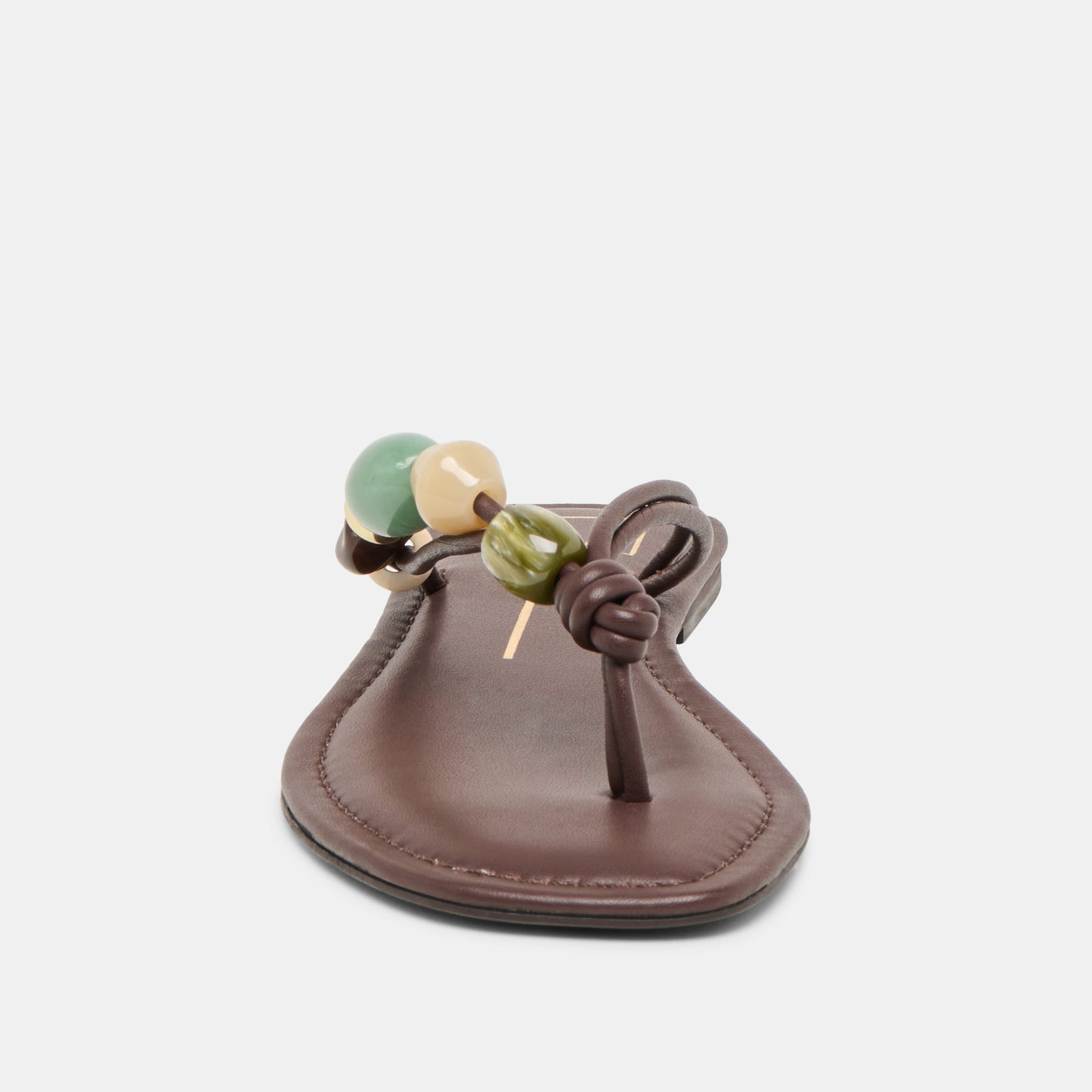 Cely Dk Brown Leather Sandals Dolce Vita us