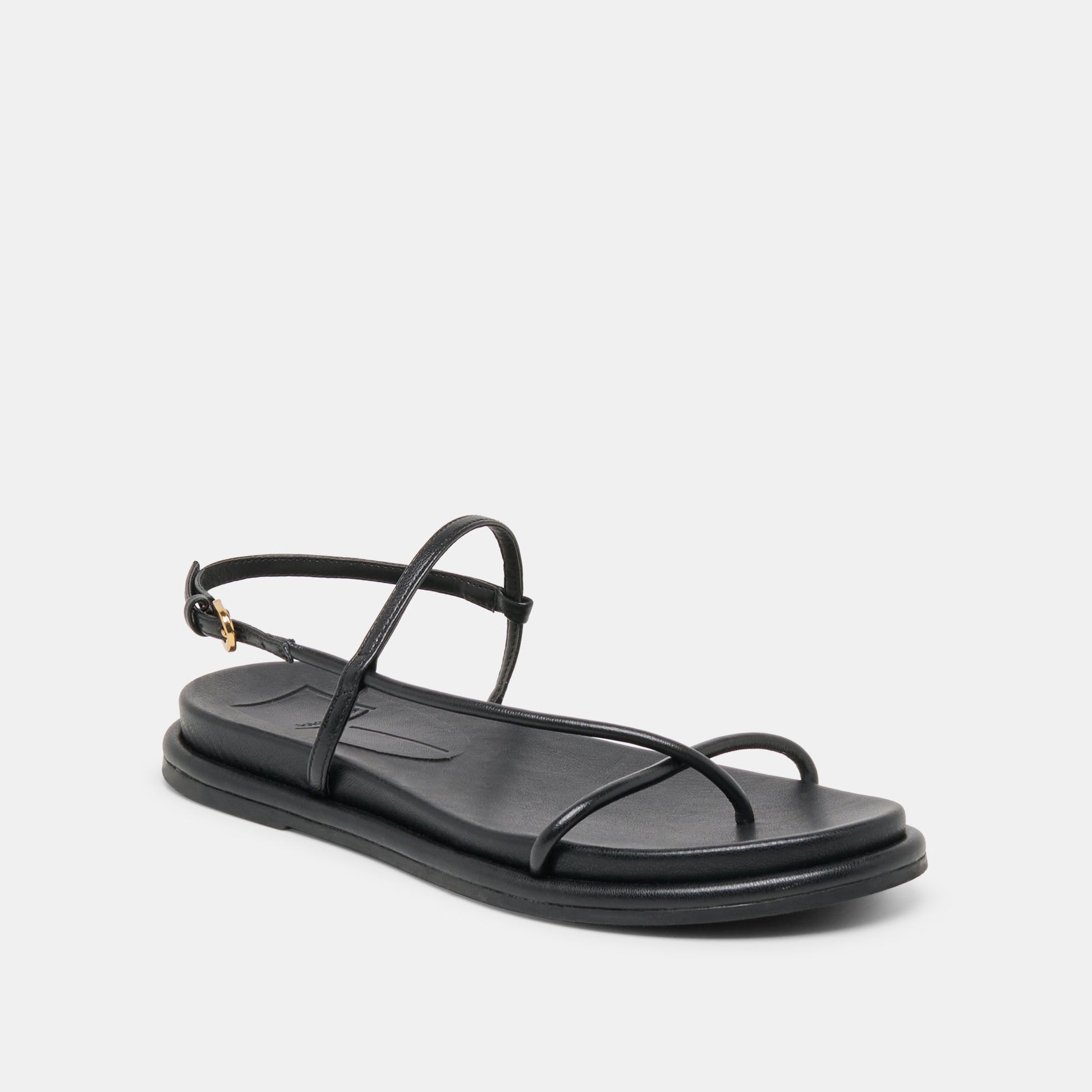 Dom Black Leather Sandals Dolce Vita Sale