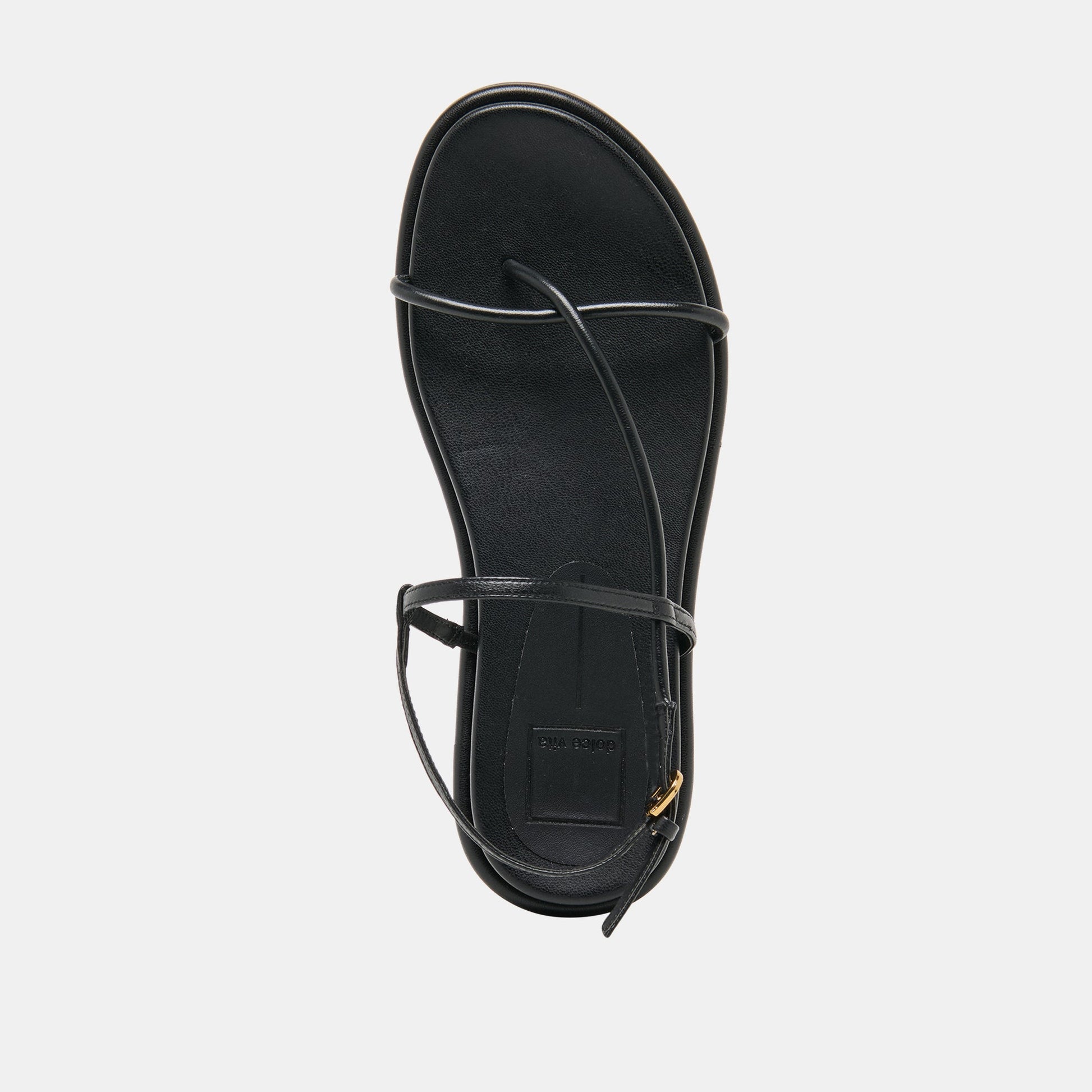 Dom Black Leather Sandals Dolce Vita Sale