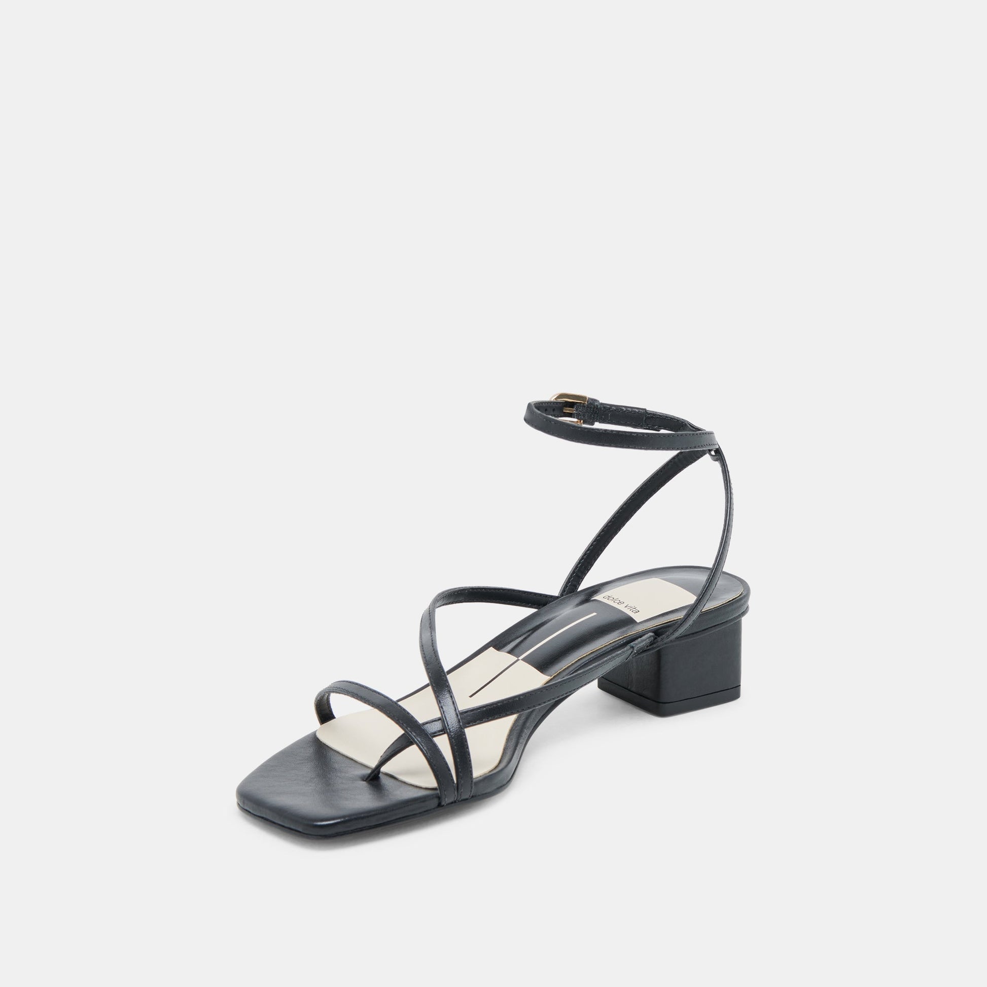 KARLOS SANDALS BLACK LEATHER
 – Dolce Vita Dolce Vita Outlet