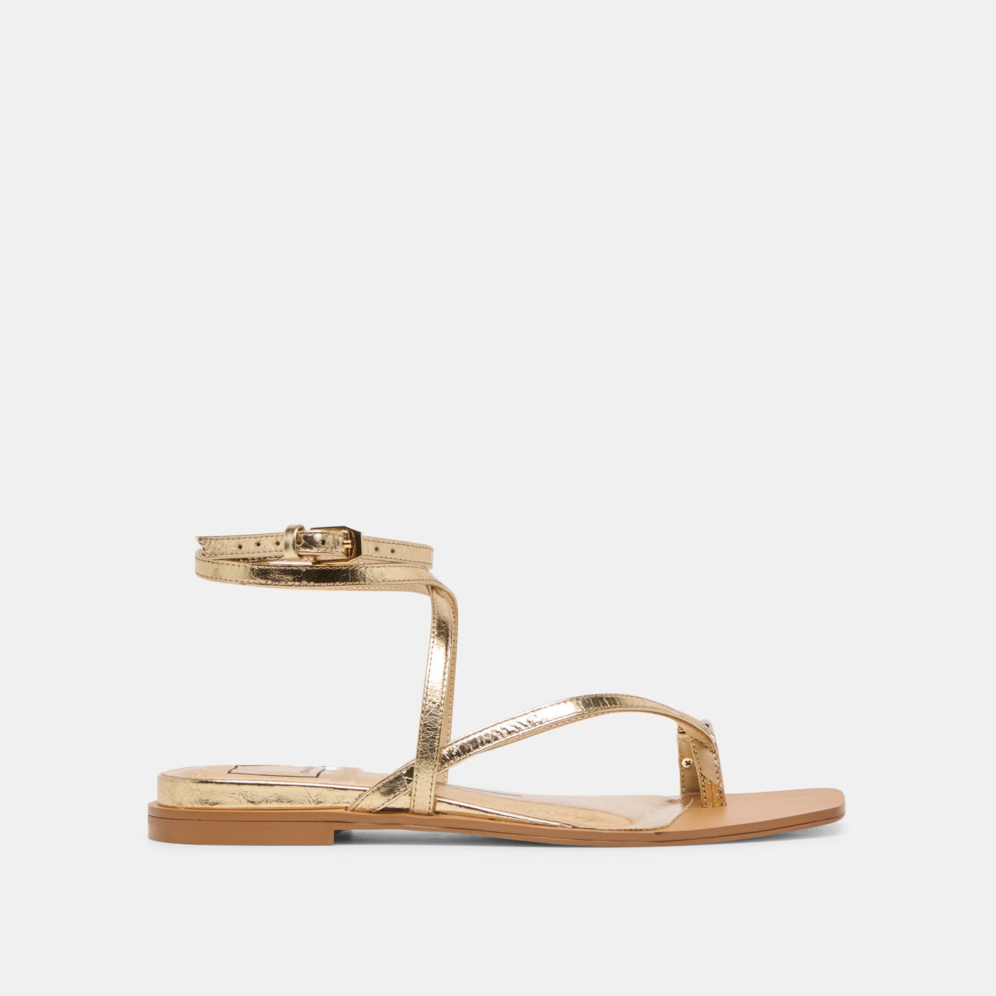 Tyrice Gold Leather Sandals Dolce Vita For sale