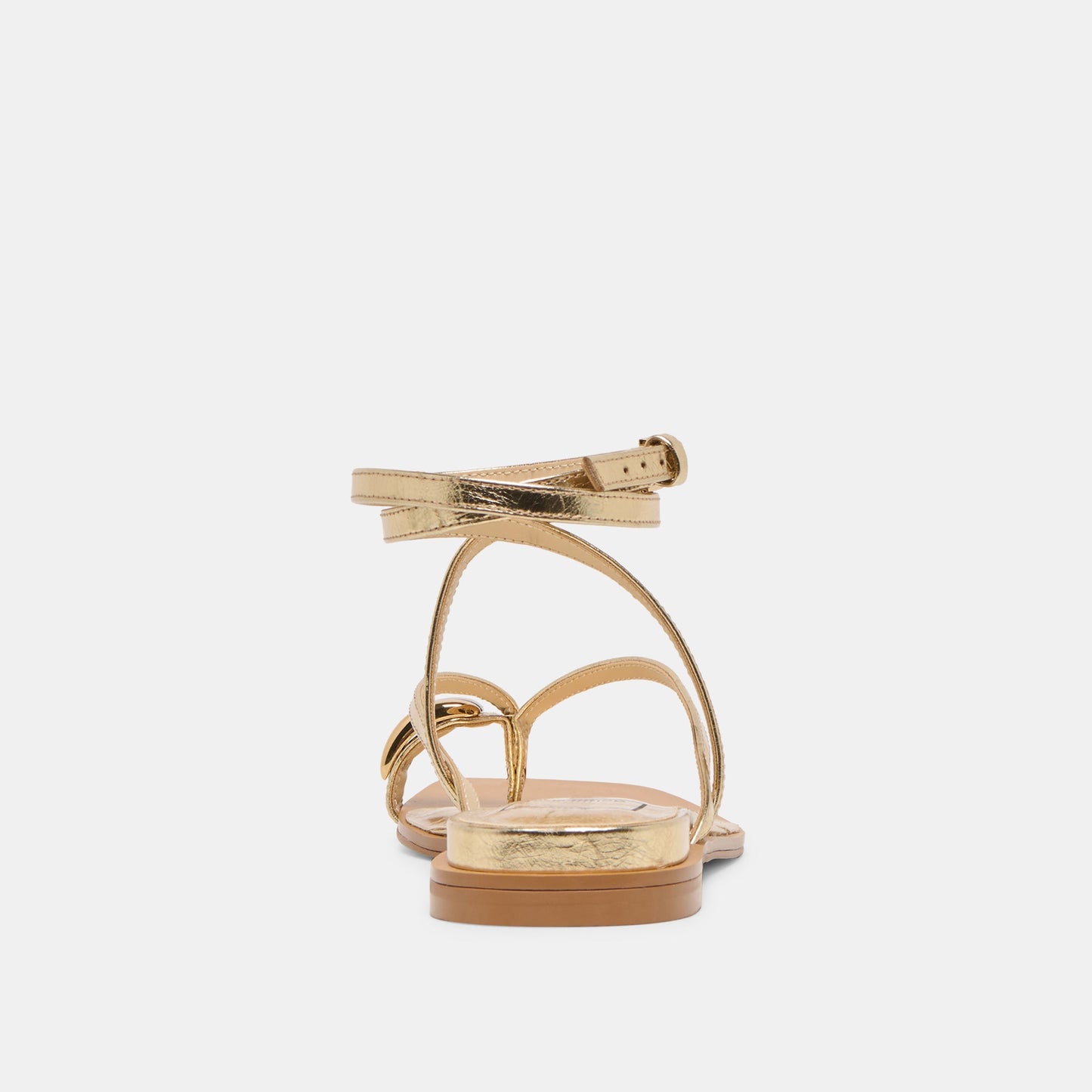 Tyrice Gold Leather Sandals Dolce Vita For sale