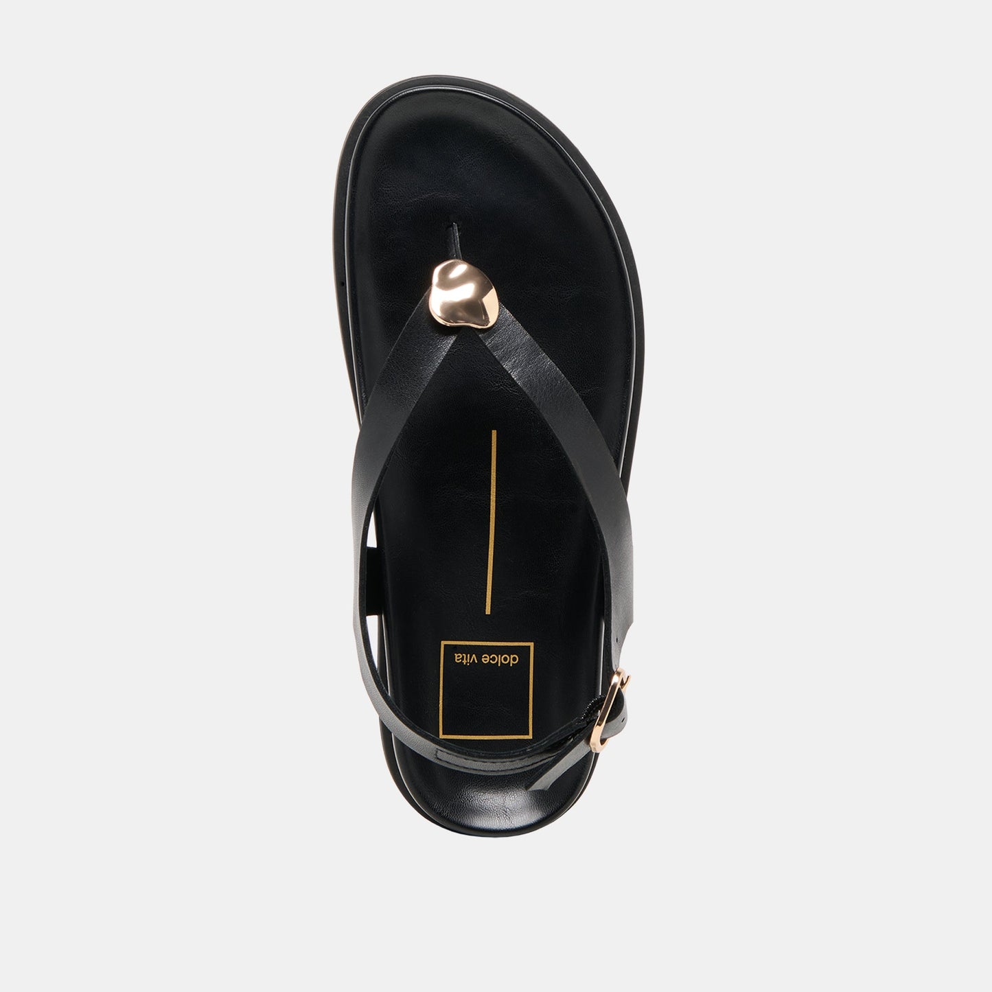 Jony Black Leather Sandals Dolce Vita Discount