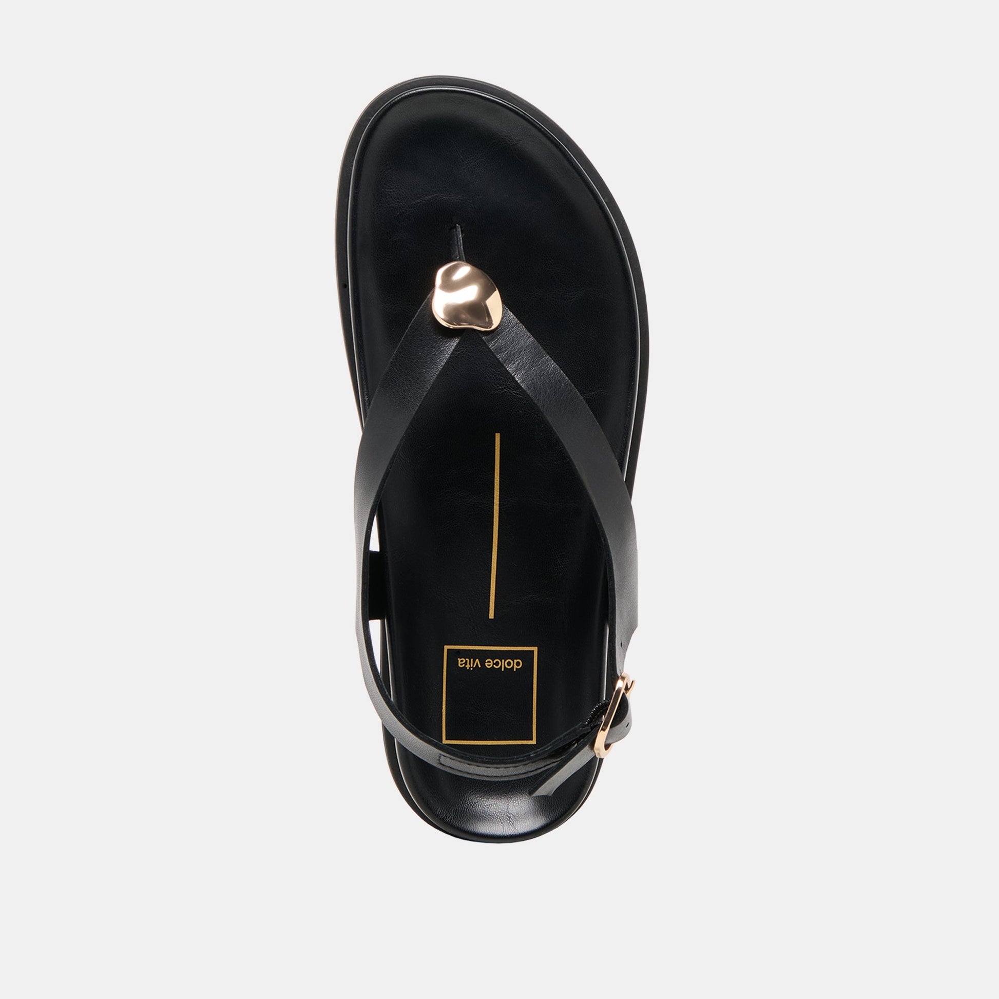 Jony Black Leather Sandals Dolce Vita Discount