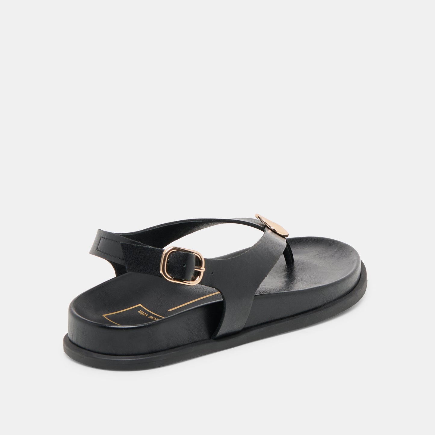 Jony Black Leather Sandals Dolce Vita Discount