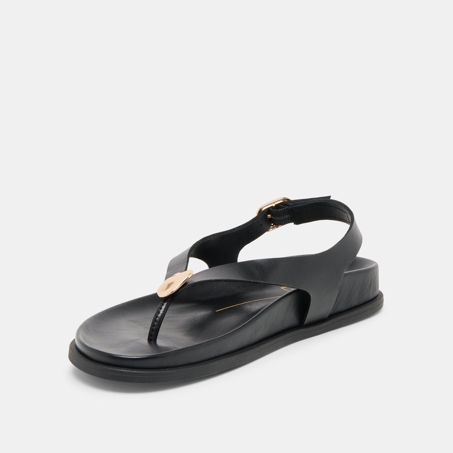 Jony Black Leather Sandals Dolce Vita Discount